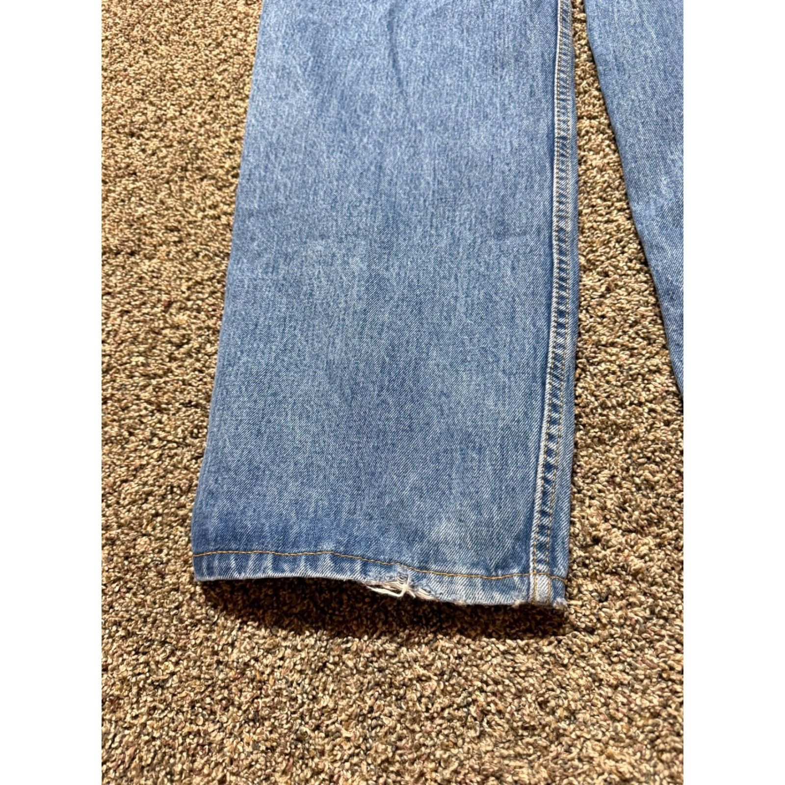 Levi's Levi's 550 Jeans Men 40 Blue Denim 40X32 Straight 100% Cotton Relaxed Size US 40 / EU 56 - 5 Thumbnail