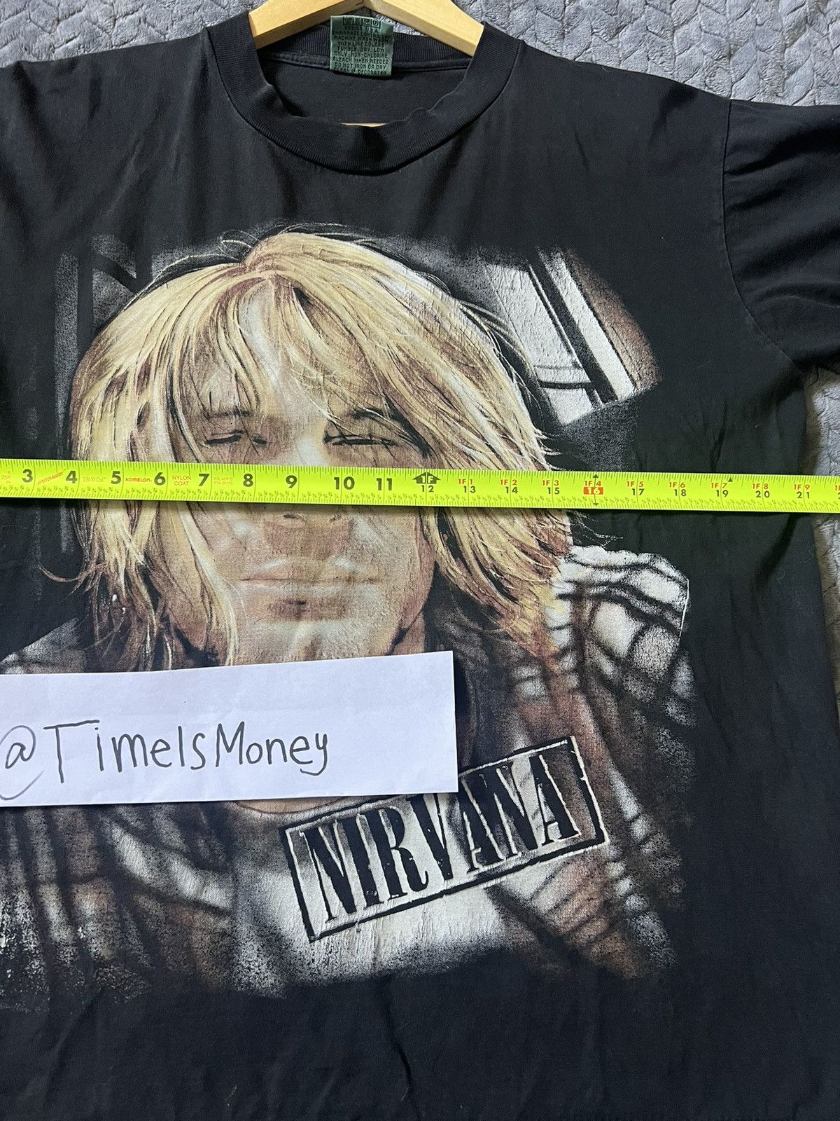 Vintage Band tee x Kurt Cobain x vintage Size US L / EU 52-54 / 3 - 8 Thumbnail