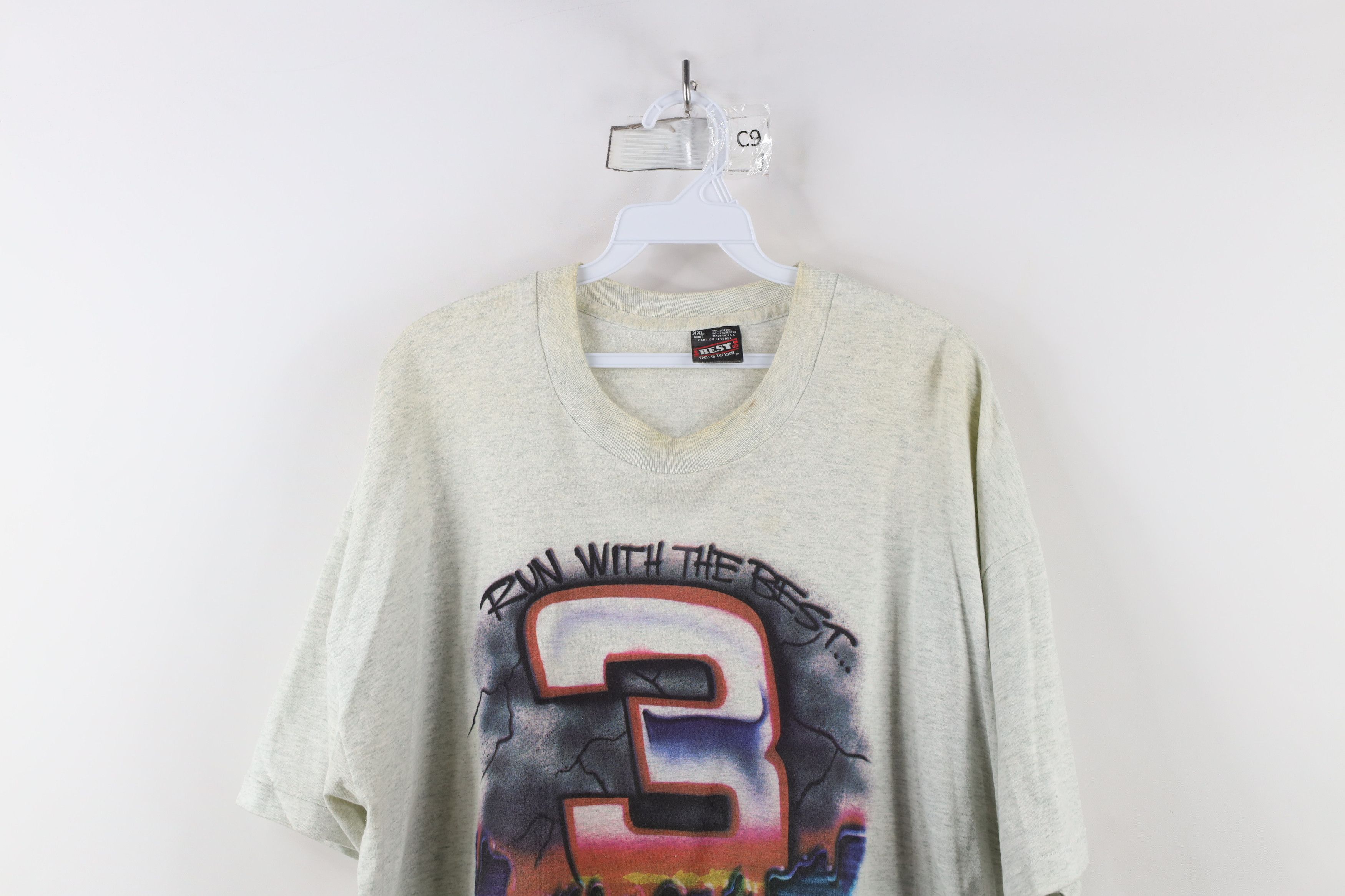 Vintage Vintage 90s NASCAR Best Dale Earnhardt Racing T-Shirt USA Size US XXL / EU 58 / 5 - 2 Thumbnail