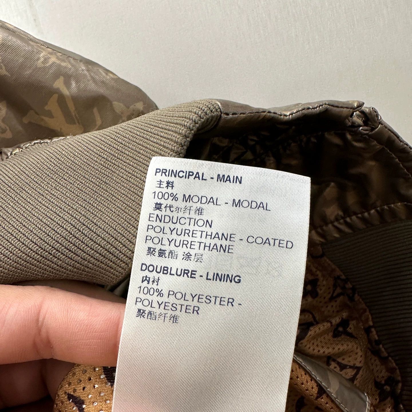 Louis Vuitton Louis Vuitton Monogram Print Metallic Zipper Jacket 36 Size XS / US 0-2 / IT 36-38 - 8 Thumbnail