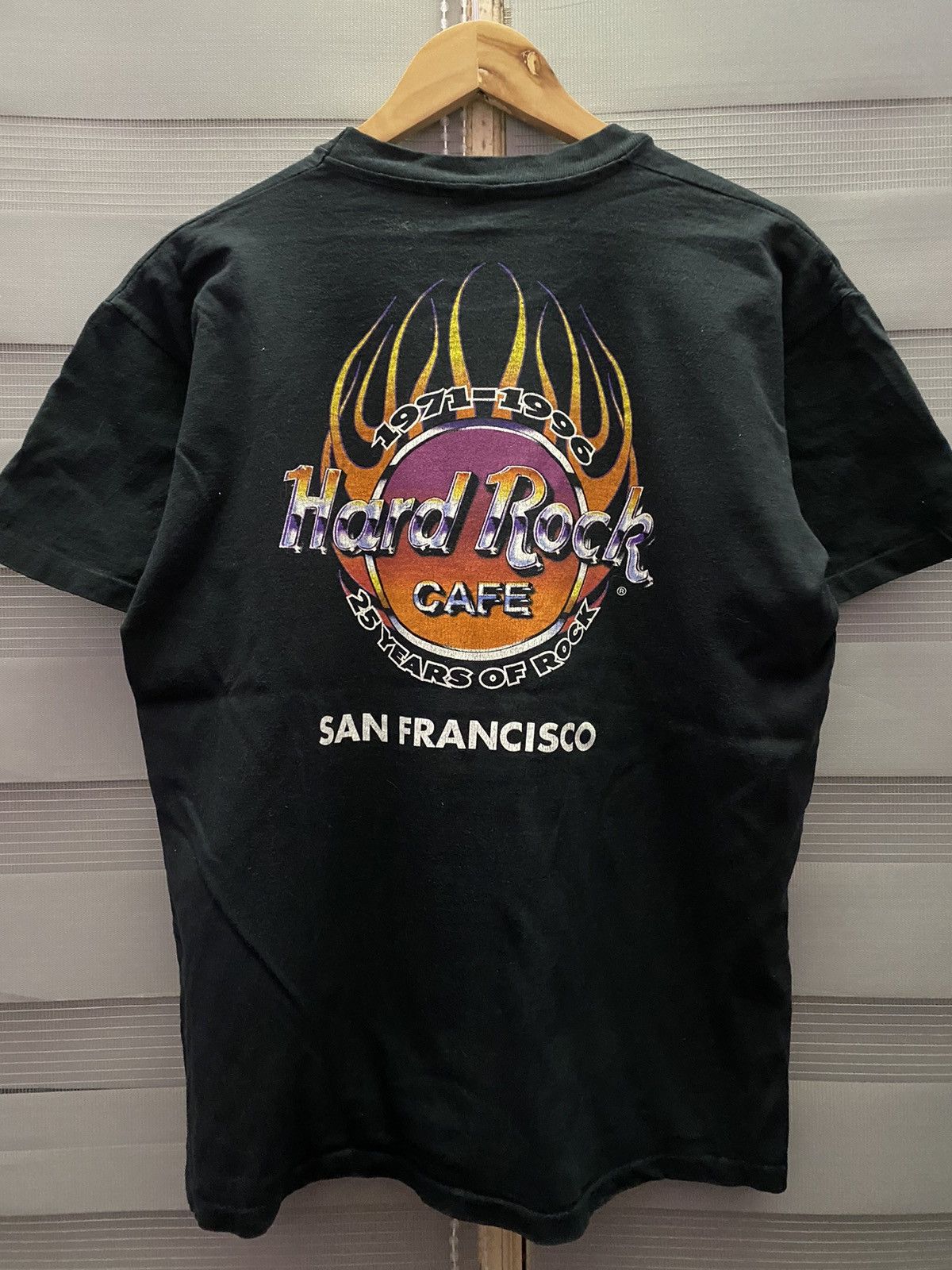 Hard Rock Cafe Vintage 90s Hard Rock Cafe Flames San Francisco Size US M / EU 48-50 / 2 - 1 Thumbnail