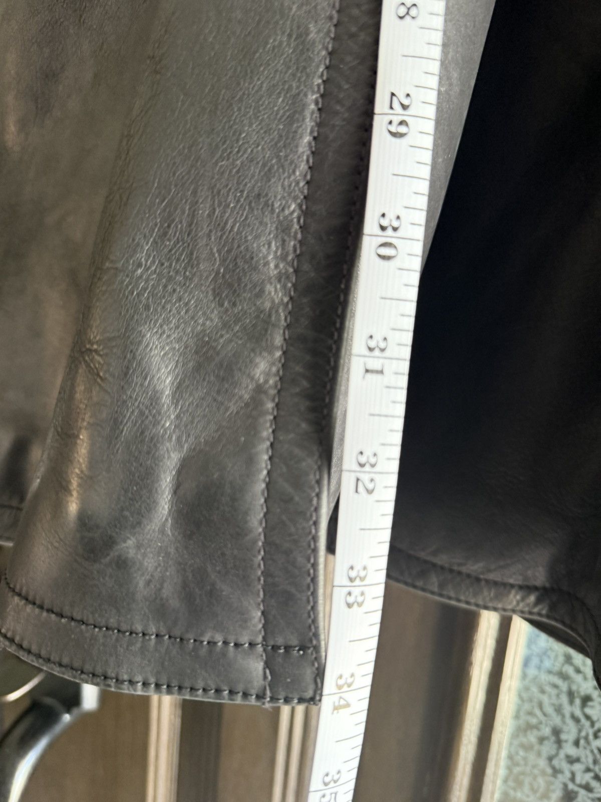 Banana Republic Banana Republic Shawl Collar cowhide leather Jacket Black S Size US S / EU 44-46 / 1 - 18 Thumbnail