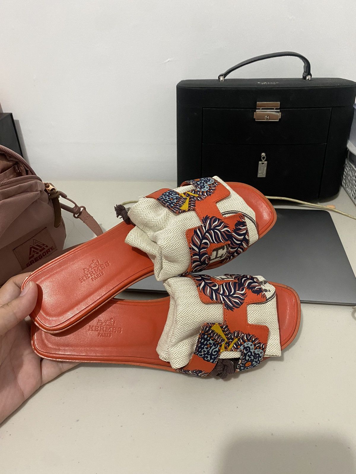 Hermes Hermès Sous L'Egide de Mars Oran Size US 7.5 / IT 37.5 - 3 Thumbnail