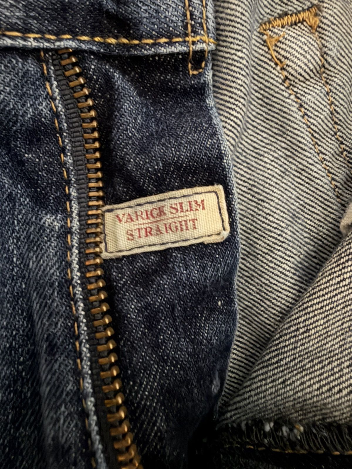 Polo Ralph Lauren Vintage Polo Ralph Lauren Varick Slim Straight Blue Jeans Size US 31 - 4 Thumbnail
