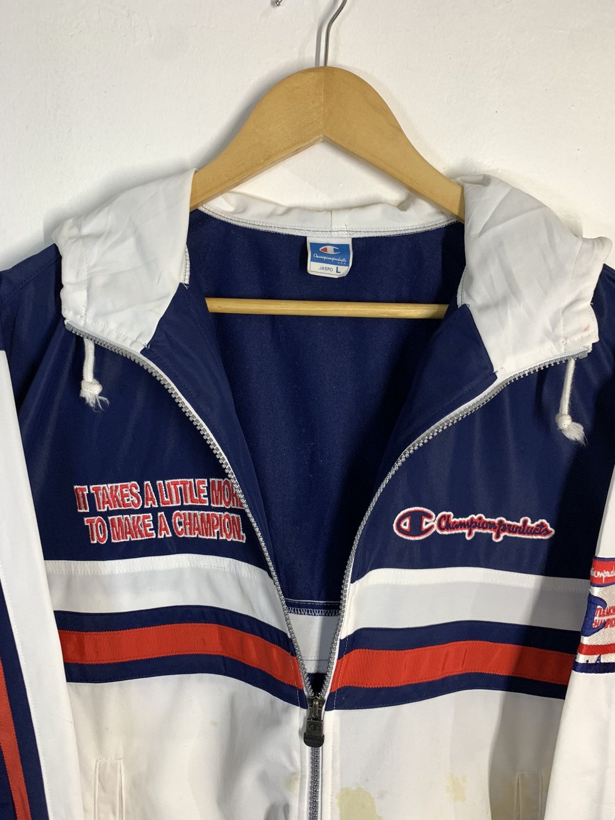 Champion × Vintage Vtg 90s Champion Jacket Size US L / EU 52-54 / 3 - 14 Thumbnail