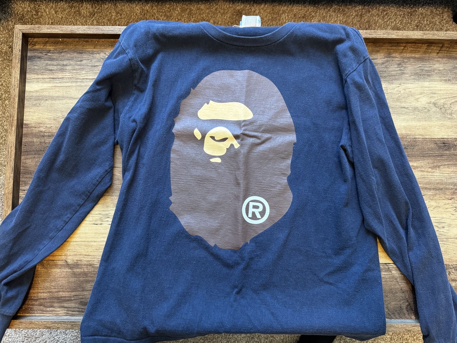 Bape Bape ape logo LS Size US L / EU 52-54 / 3 - 1 Thumbnail