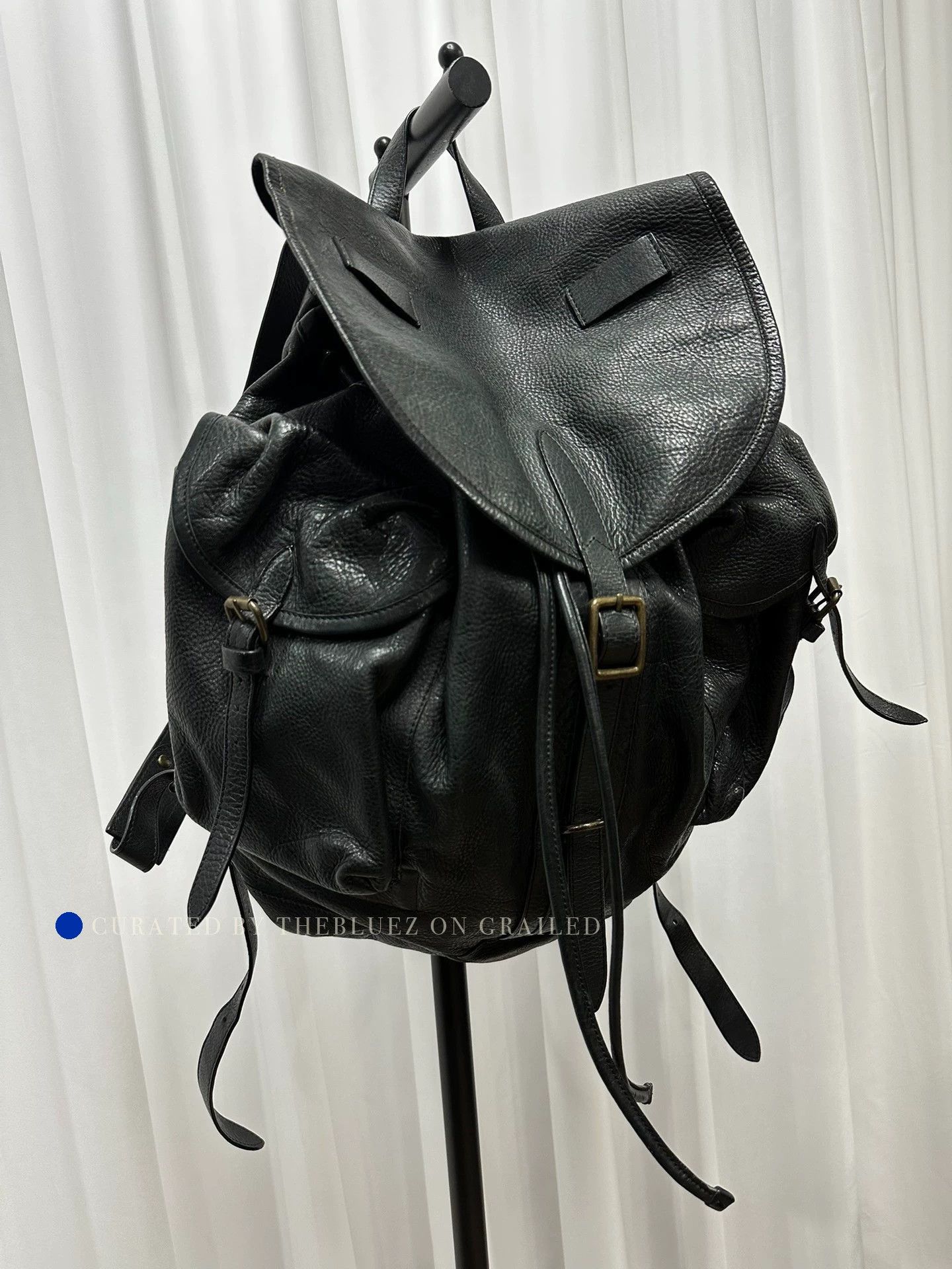 Dries Van Noten Elegant Leather Backpack for Daily Use Size ONE SIZE - 1 Thumbnail