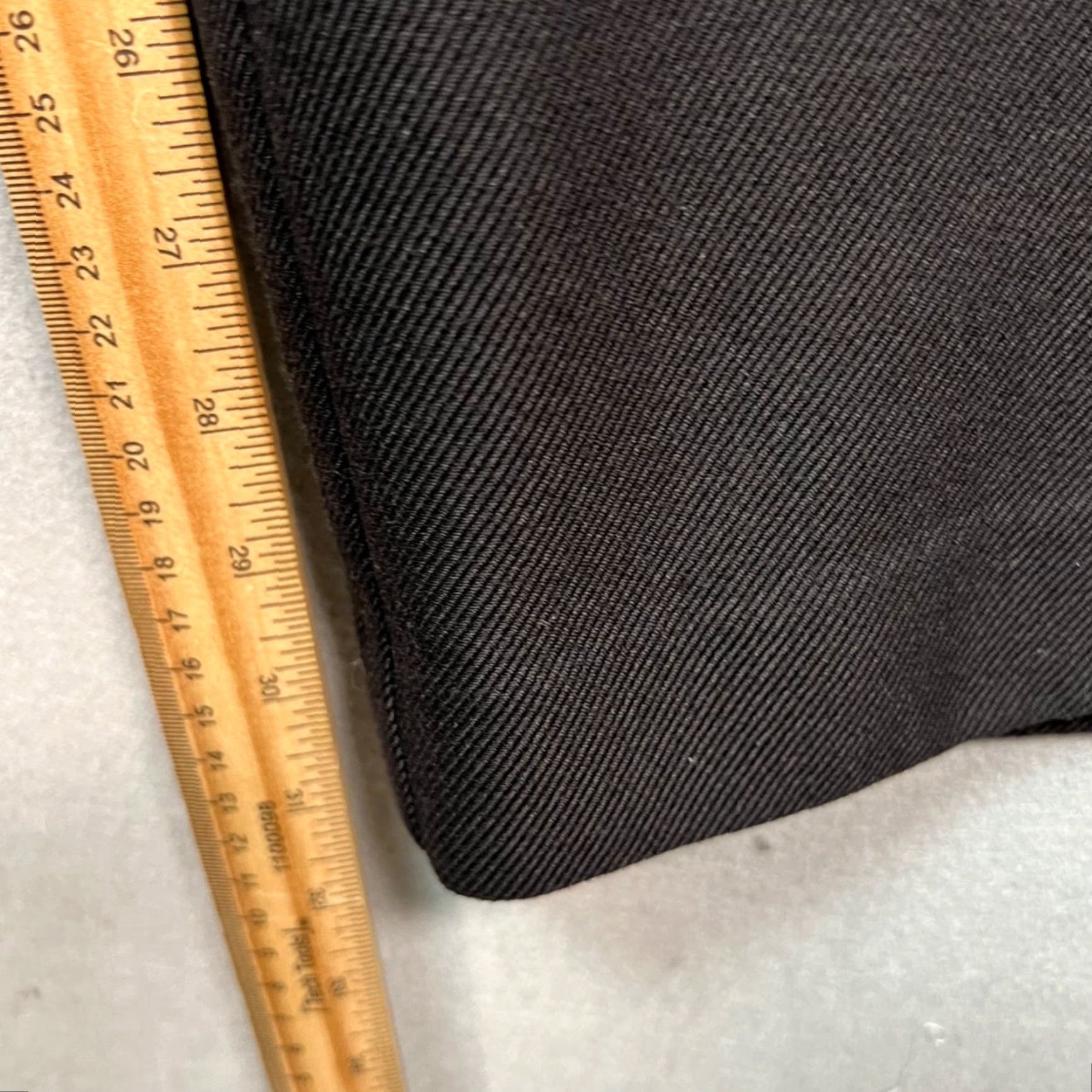 H&M H&M Edition Womens Wide-Leg Trousers Black Office Wear Wool Blend Pants Size 4 Womens O ffice Dress Pants Size 27" / US 4 / IT 40 - 7 Thumbnail