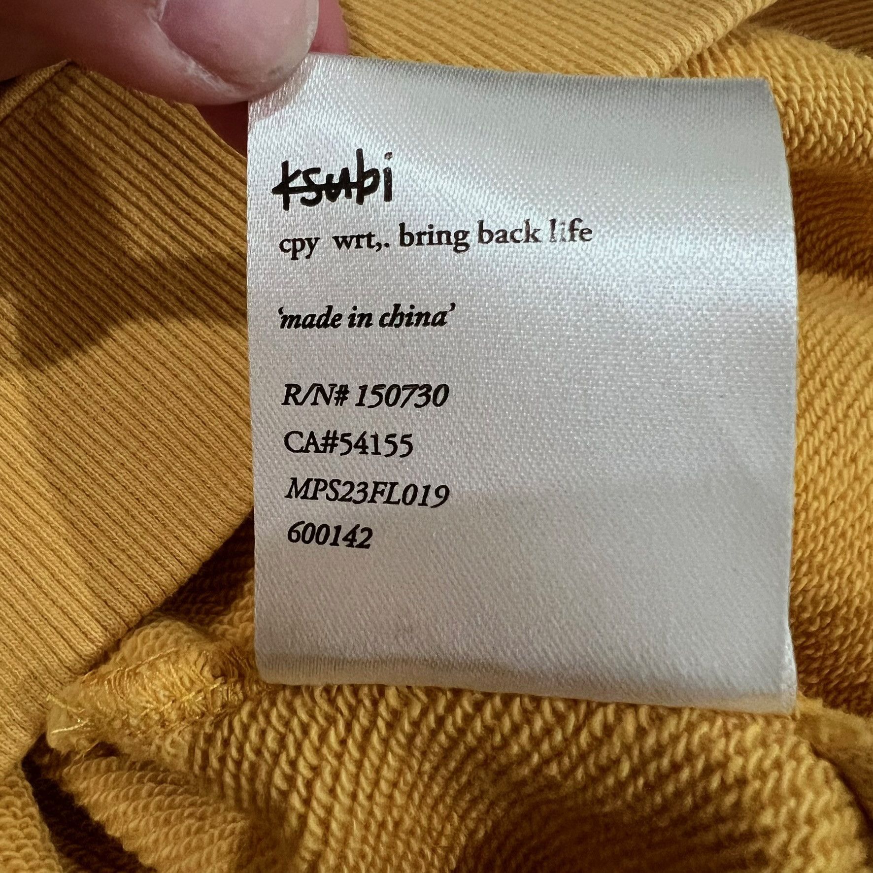 Ksubi Ksubi 4x4 Biggie Back Logo Crewneck Sol Pullover Sweater Size US S / EU 44-46 / 1 - 7 Thumbnail