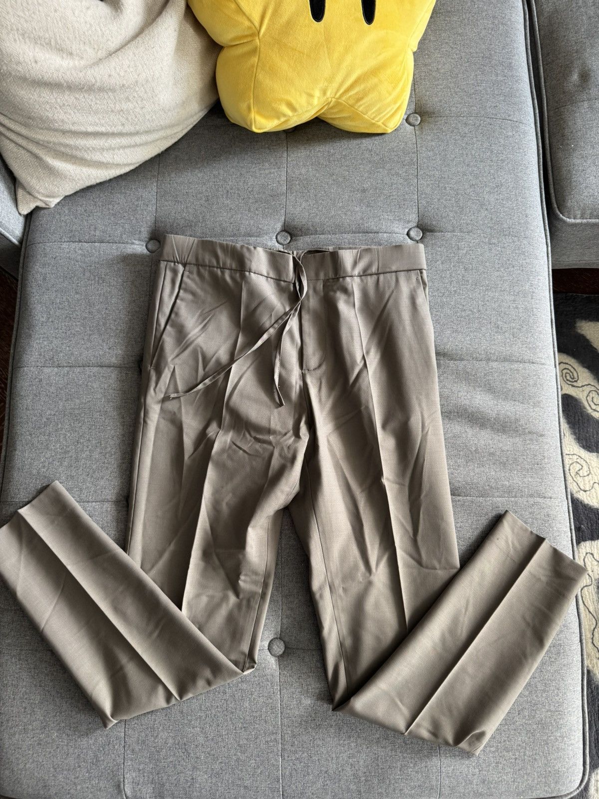 Cos Camel beige smart casual trousers Size US 28 / EU 44 - 1 Thumbnail