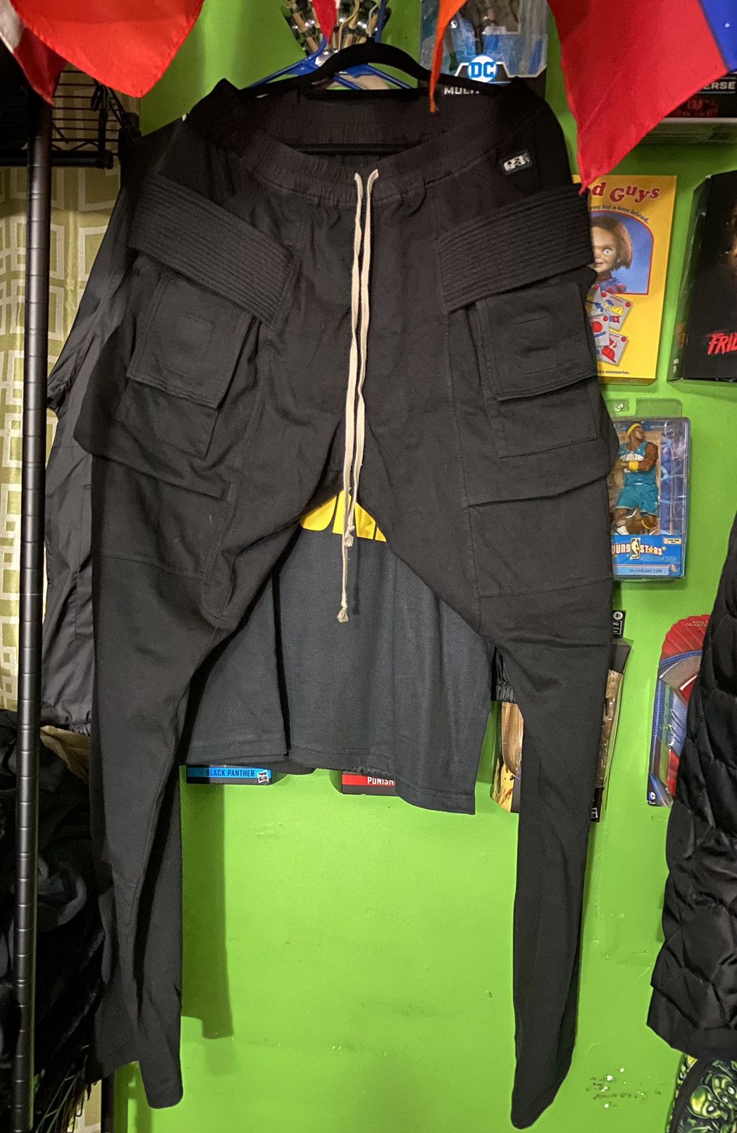 Rick Owens × Rick Owens Drkshdw Rick Owens Creatch Cargo Pants Size US 34 / EU 50 - 1 Thumbnail