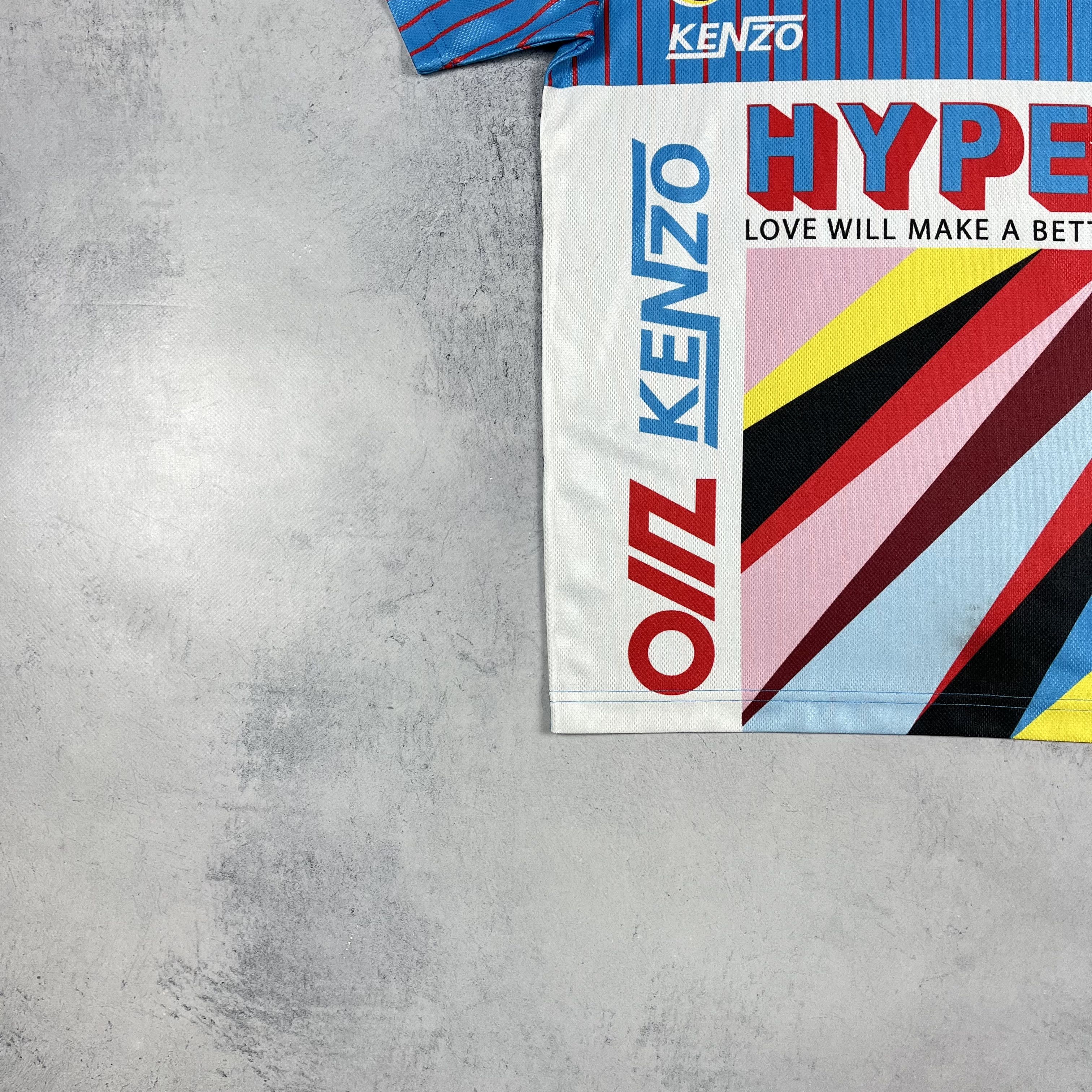 Kenzo Kenzo Stripped “Love Will Make A Better You” Jersey Shirt Size US S / EU 44-46 / 1 - 5 Thumbnail