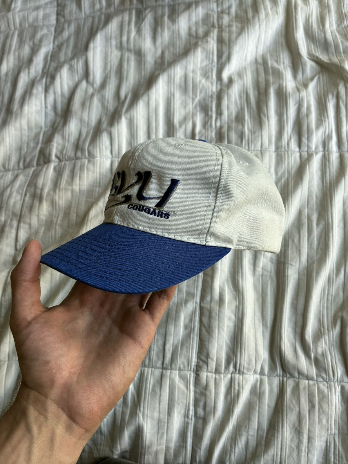 The Game Vintage 80s Byu 6 panel hat Size ONE SIZE - 3 Thumbnail