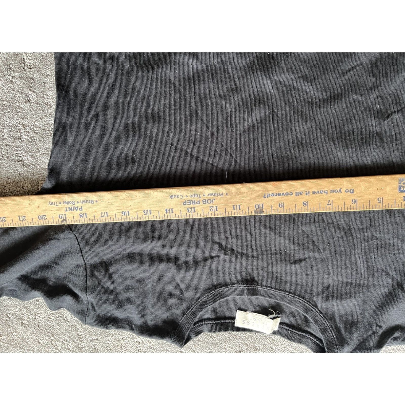 Express VINTAGE Express Sweater Shirt Womens Medium Black Textured Long Sleeve Pullover 90s Hipster Preppy Mom Crew Neck Size M / US 6-8 / IT 42-44 - 4 Thumbnail