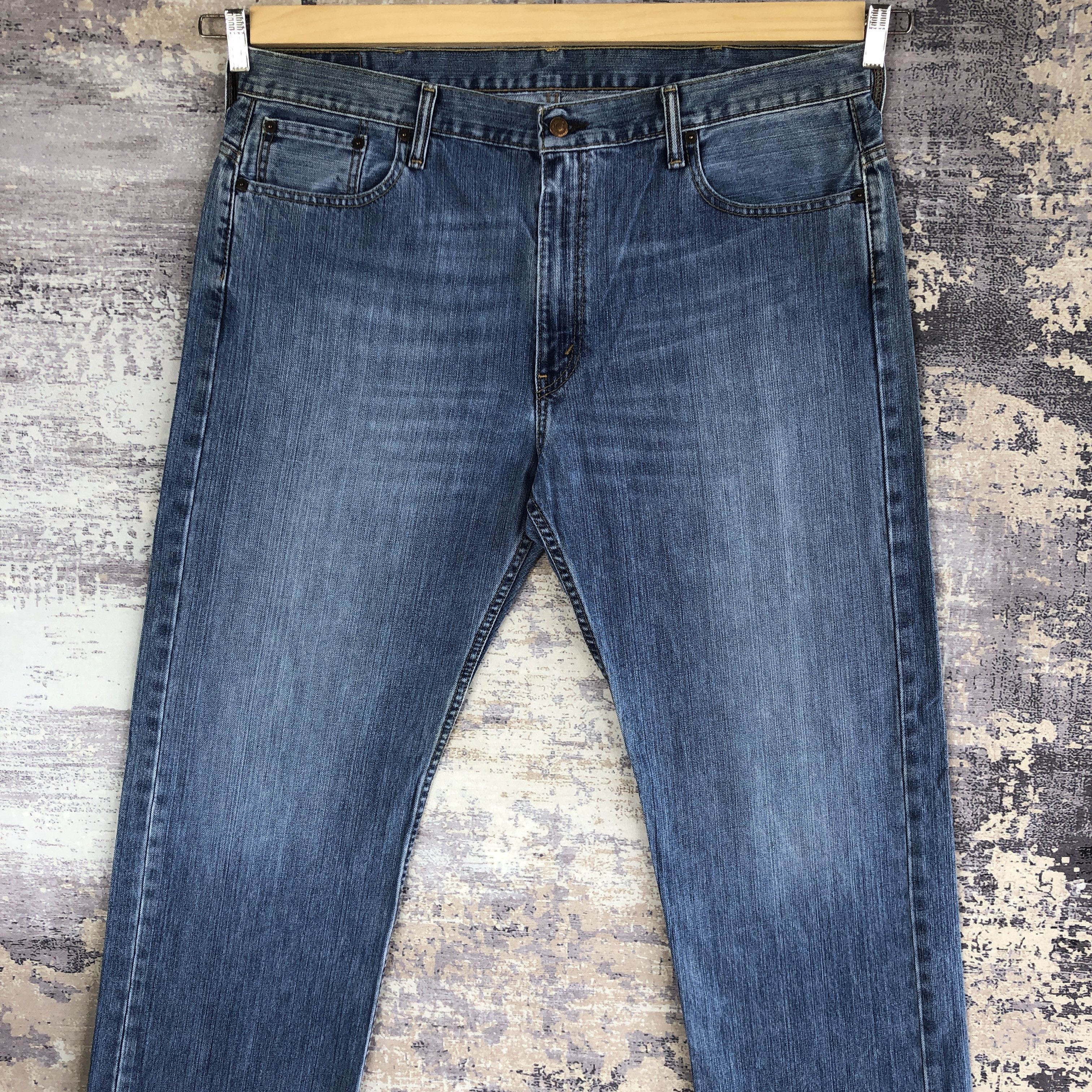 Levi's Vintage Levis 569 Light Wash Jeans Levi's Faded Baggy Denim Size US 40 / EU 56 - 3 Thumbnail