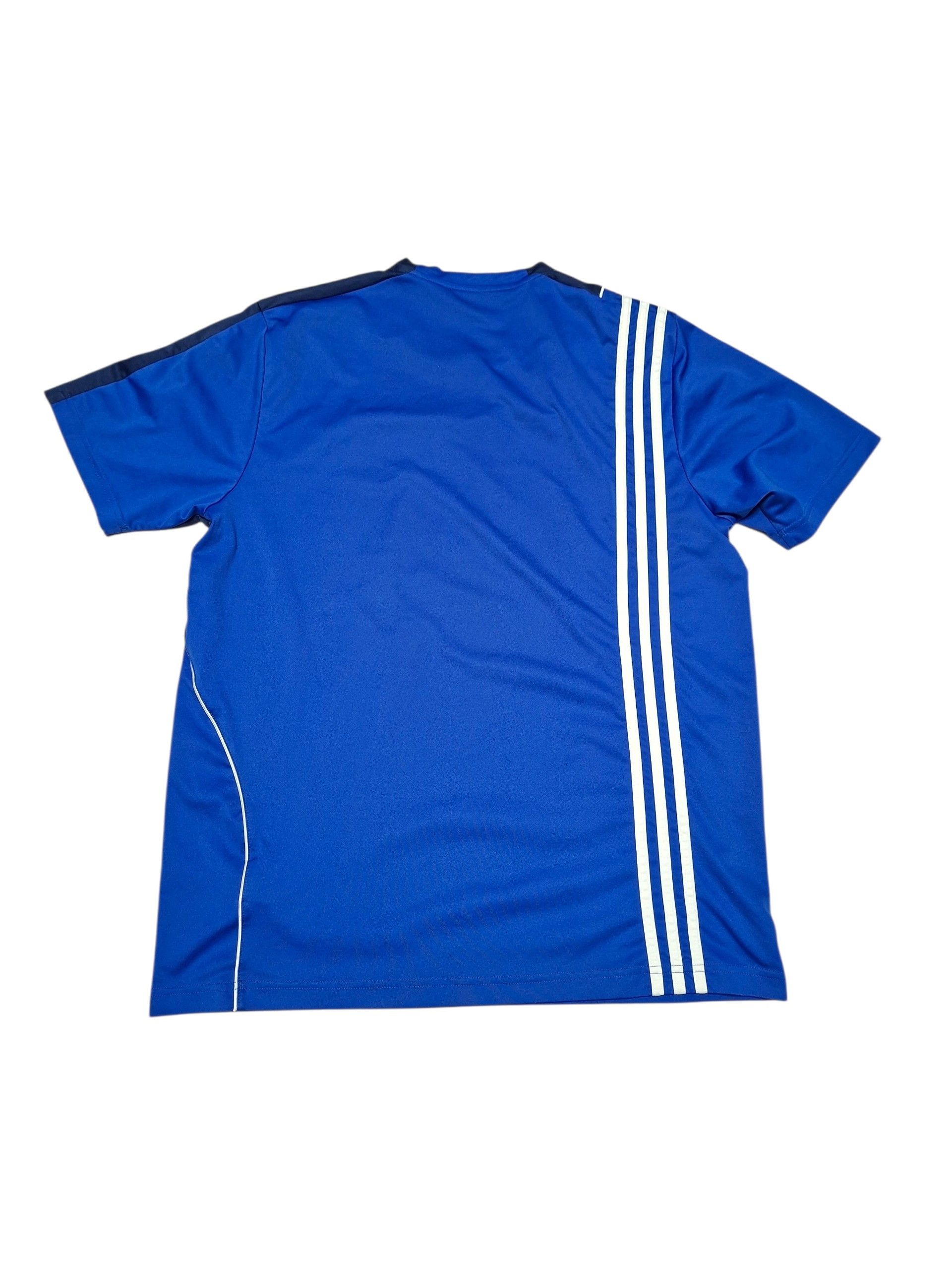 Adidas ADIDAS VINTAGE 2010 BIG LOGO SOCCER JERSEY TEE Size US L / EU 52-54 / 3 - 3 Thumbnail