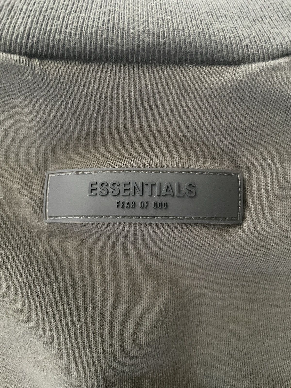 Essentials × Fear of God Fear of God Essentials Long Sleeve T-Shit Mock Neck Green Size US M / EU 48-50 / 2 - 5 Thumbnail