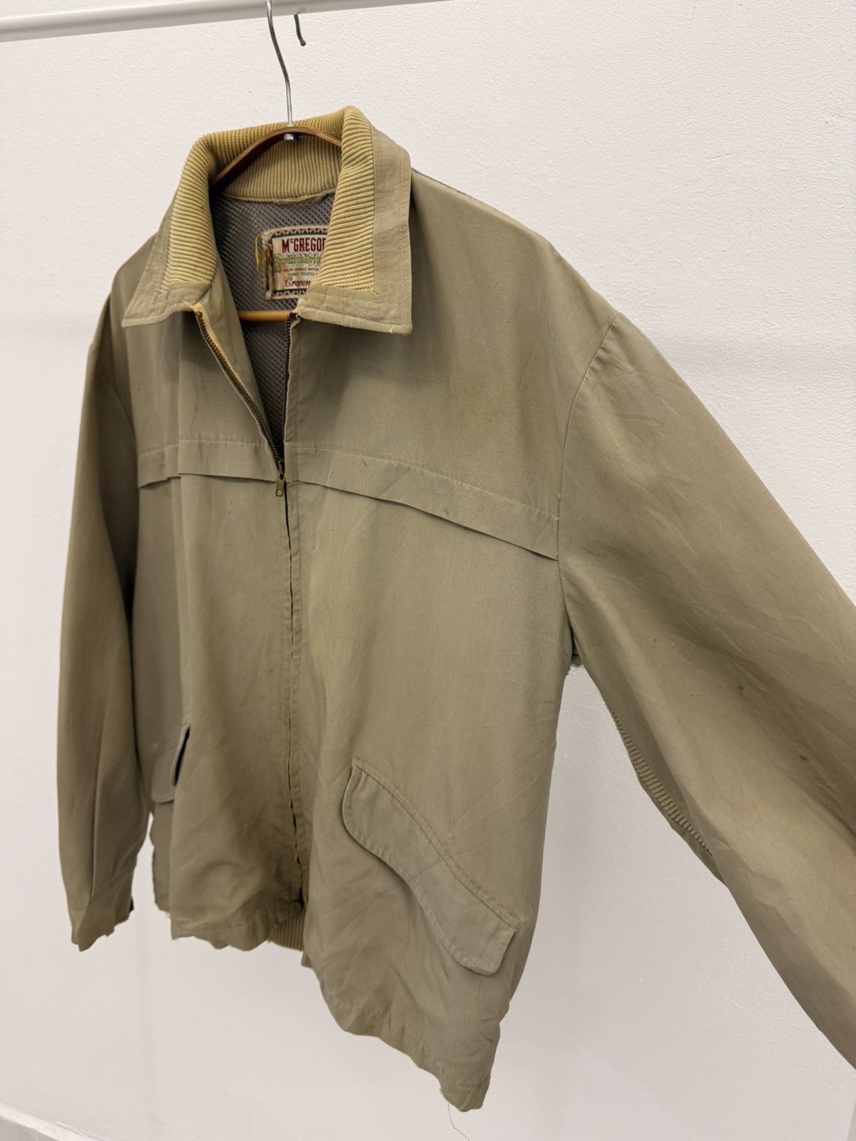 McGregor VTG Distress RARE 50s McGregor Swift Copper Zipper Jacket Size US M / EU 48-50 / 2 - 2 Thumbnail