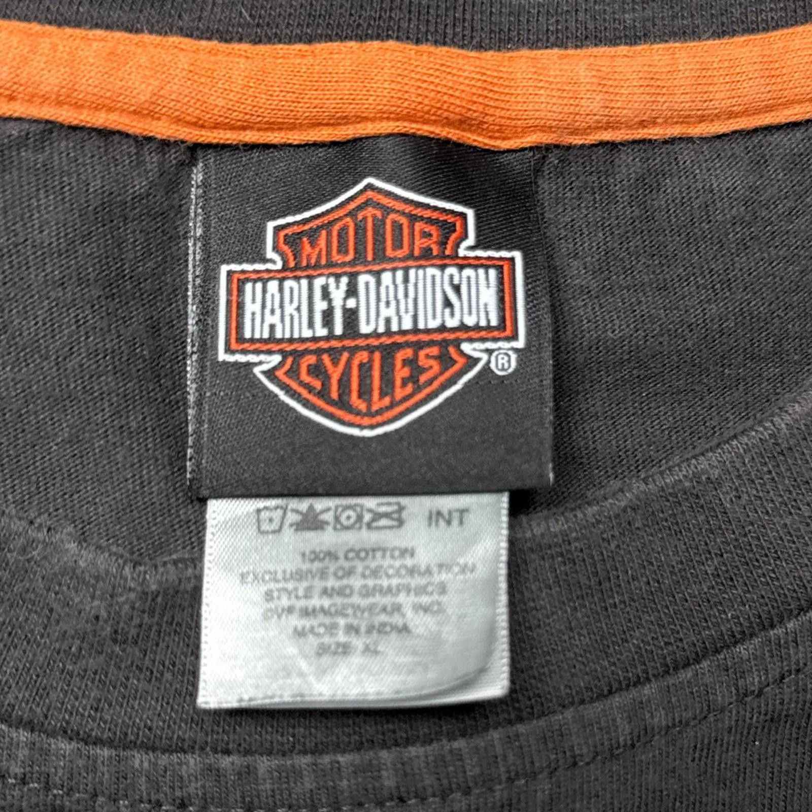 Harley Davidson Harley Davidson Brown Distressed Florida Y2k T-Shirt Size L / US 10 / IT 46 - 5 Thumbnail