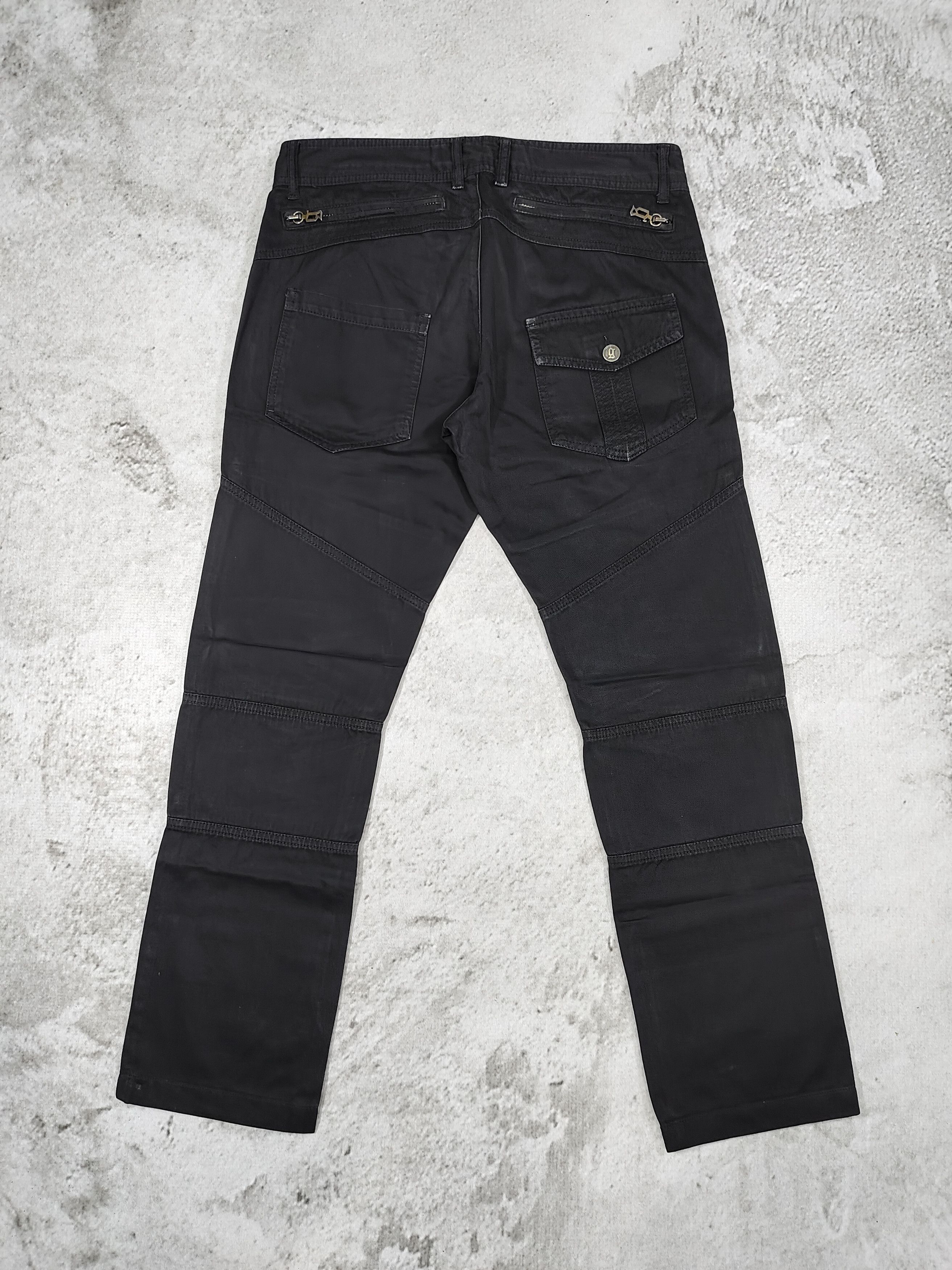 John Galliano 2010s John Galliano- Glam Rock Gothic Military Slim Trousers Size US 30 / EU 46 - 7 Thumbnail