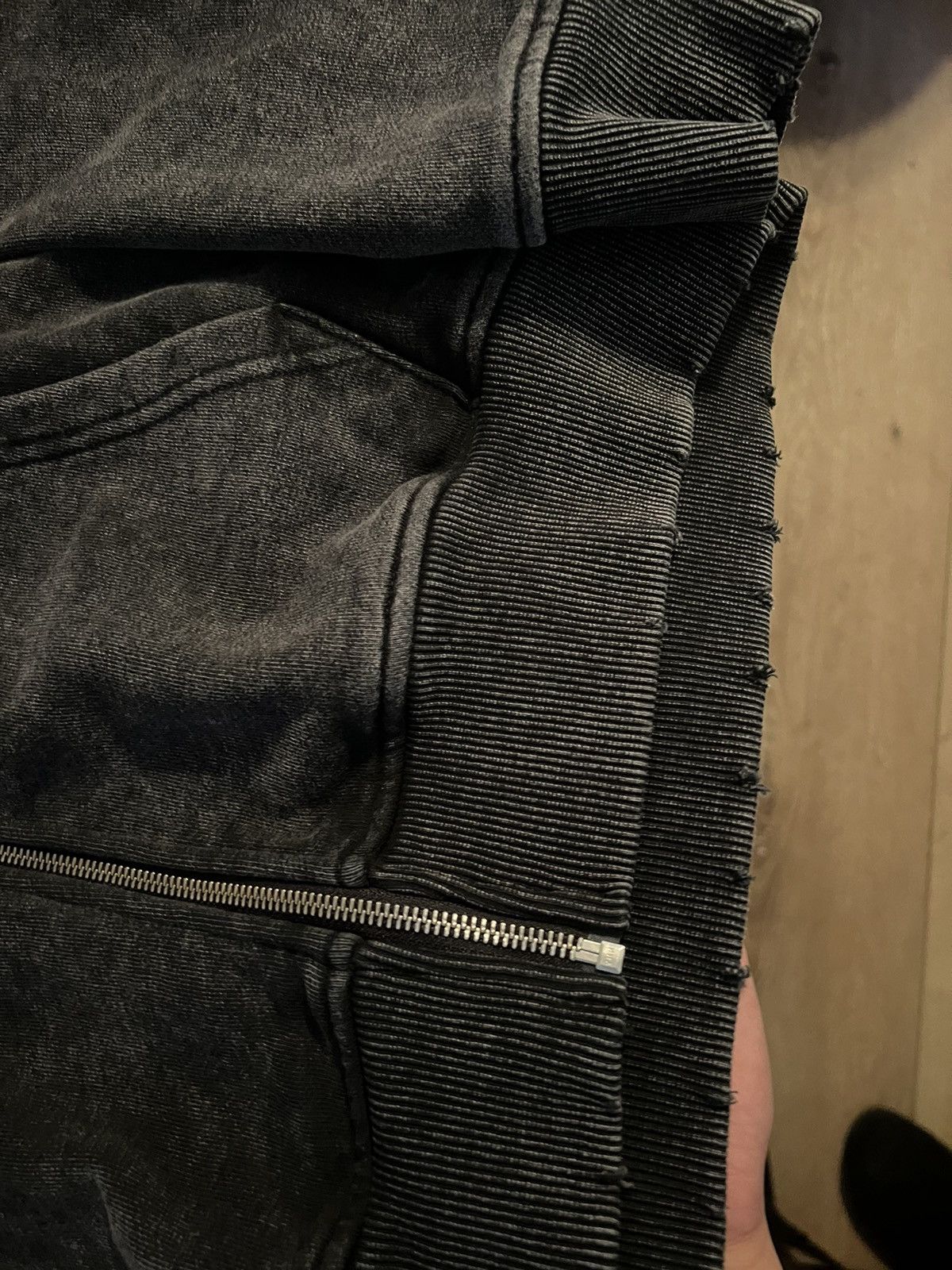 Zara Zara black grey wash jacket Size US S / EU 44-46 / 1 - 3 Thumbnail