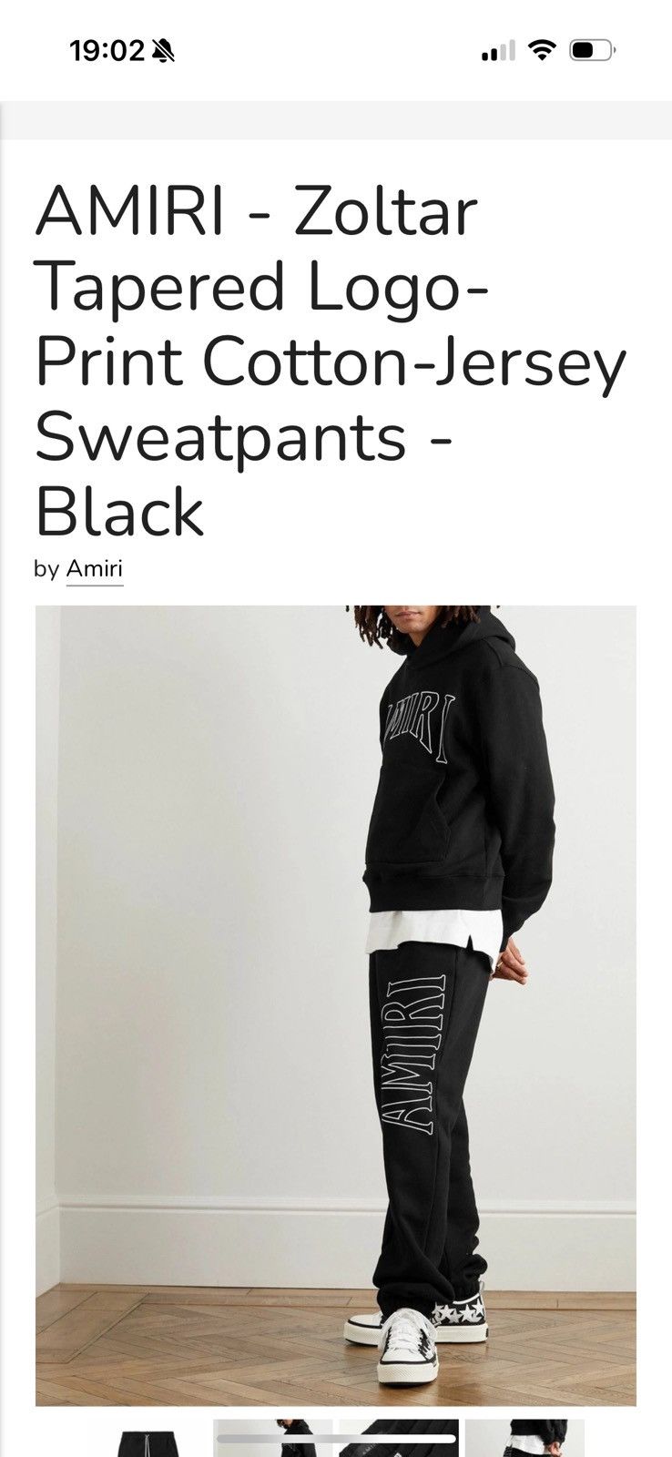Amiri AMIRI joggers size L see photos for real tape measurements Size US 32 / EU 48 - 20 Thumbnail