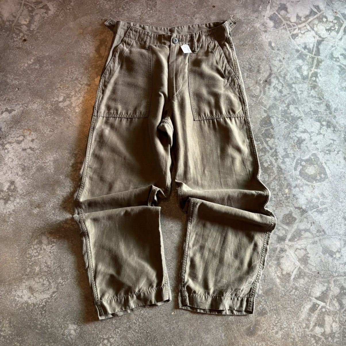 Beautiful Olive Green Needles Pants
