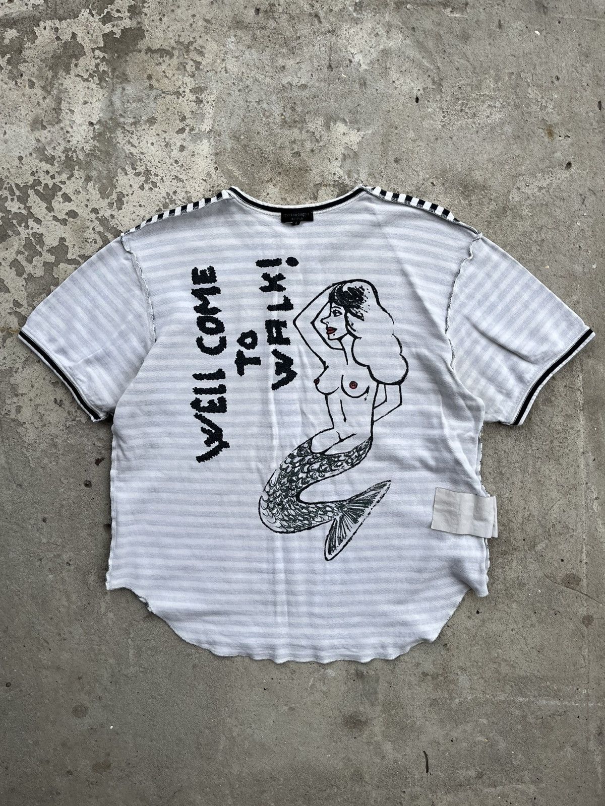 Comme des Garcons × Comme des Garcons Homme × Comme des Garcons Homme Plus Comme des Garcons Homme Plus Mermaid Reversible T-Shirt Tee Size US L / EU 52-54 / 3 - 1 Thumbnail
