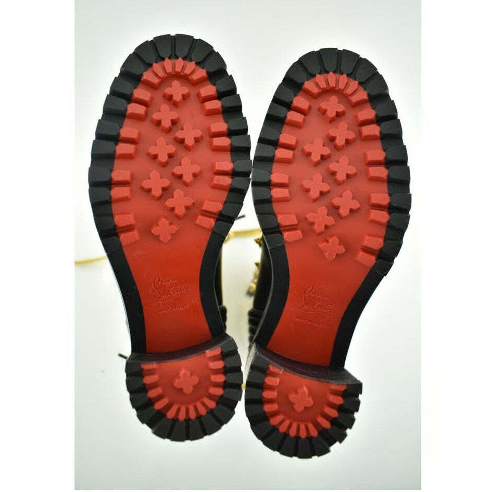 Christian Louboutin Christian Louboutin Yetita 70 Black Calf Leather Shearling Size US 5 / IT 35 - 12 Thumbnail