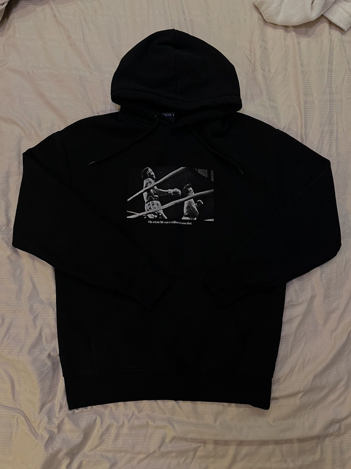 Pull & Bear 🥊ROCKY🥊 A vintage hoodie for true Rocky Balboa fans. Size US XXL / EU 58 / 5 - 1 Thumbnail