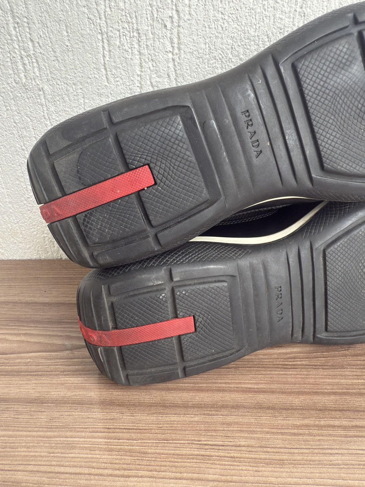 Prada America cup leather trainers Size US 8 / EU 41 - 24 Thumbnail