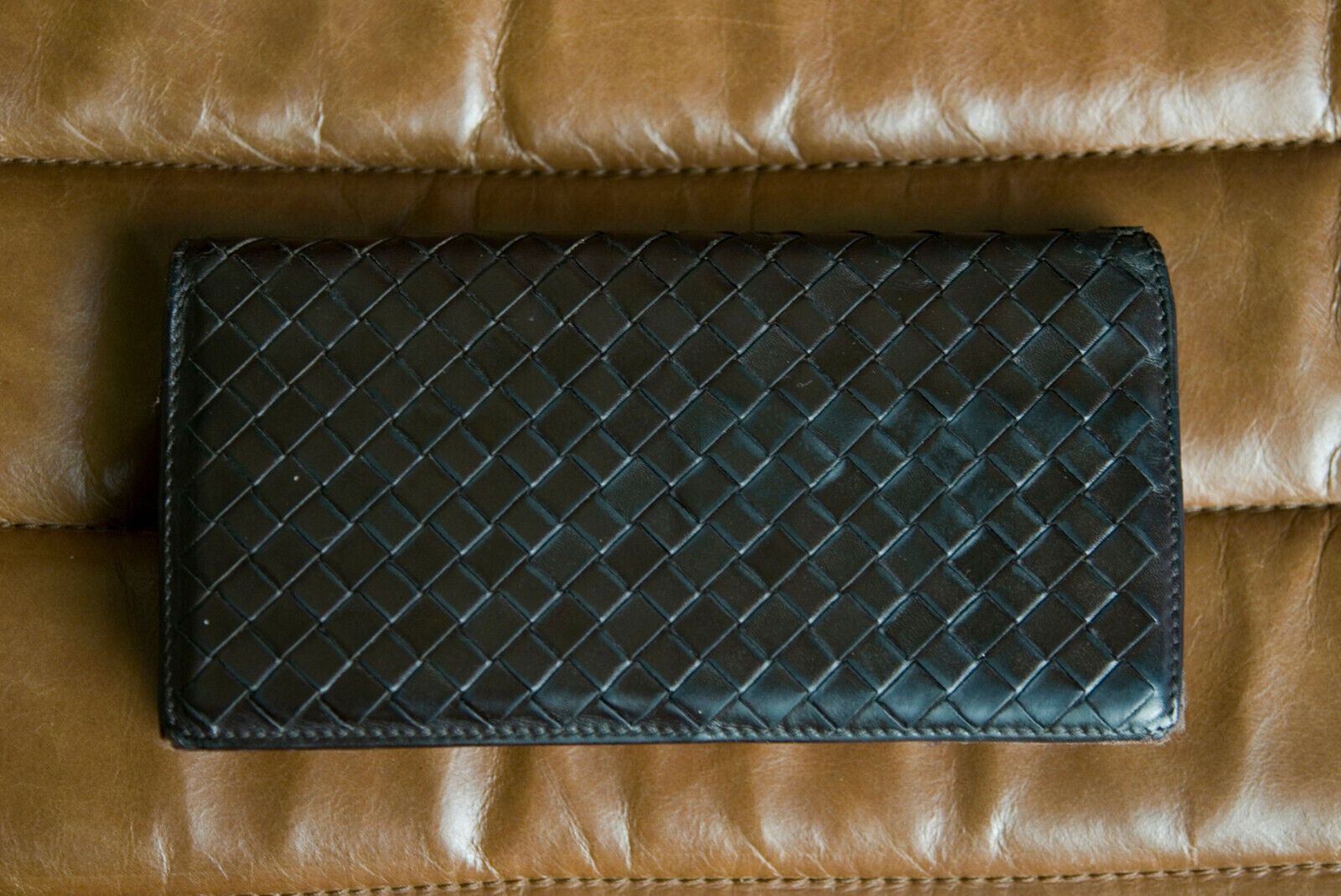 Bottega Veneta BOTTEGA VENETA Intrecciato Leather Bifold Long Wallet Size ONE SIZE - 2 Thumbnail