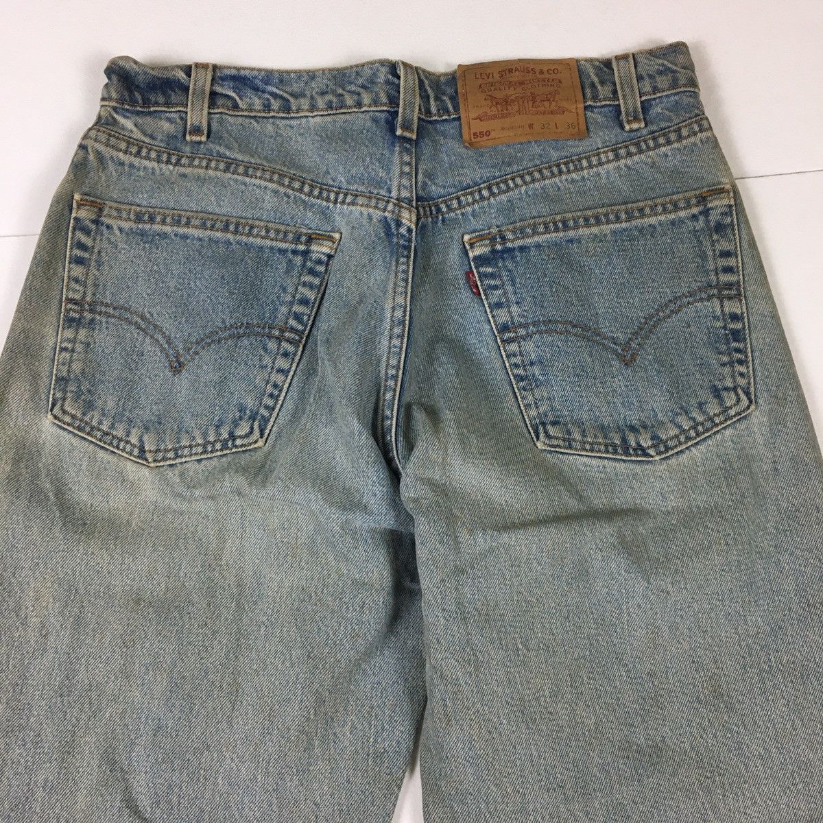 Levi's Vintage 90s Levi’s 550 Relaxed Fit Size US 32 / EU 48 - 6 Thumbnail