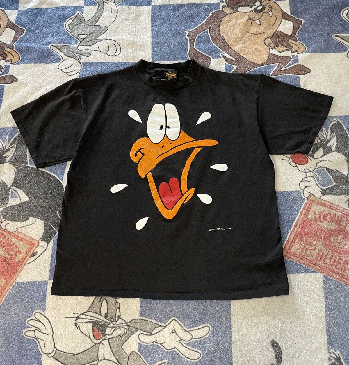 Changes Vintage Daffy Duck looney tunes tee Size US XL / EU 56 / 4 - 1 Thumbnail
