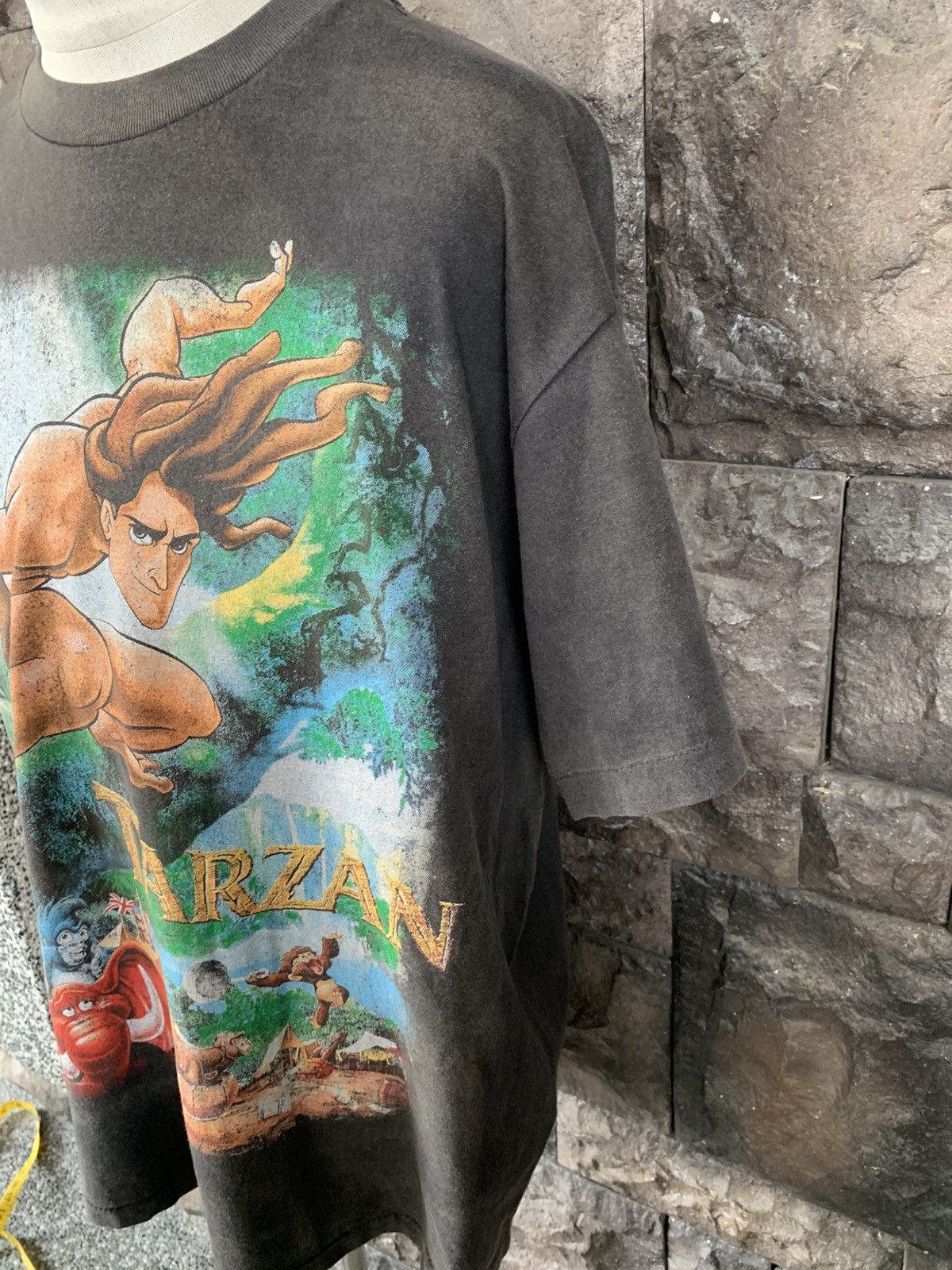 Disney Vintage Tarzan Walt Disney Animation Musical Movie T shirt Size US XL / EU 56 / 4 - 3 Thumbnail