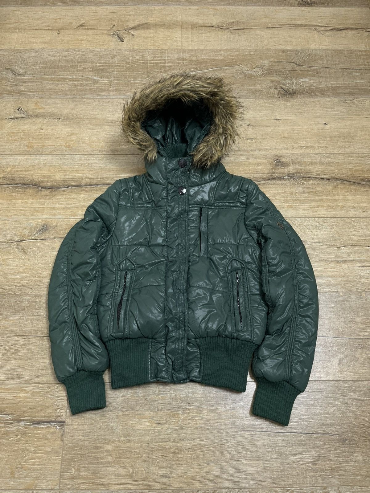 If Six Was Nine If Six Was Nine Style Bomber Jacket Fur Hood 90s Size US S / EU 44-46 / 1 - 4 Thumbnail