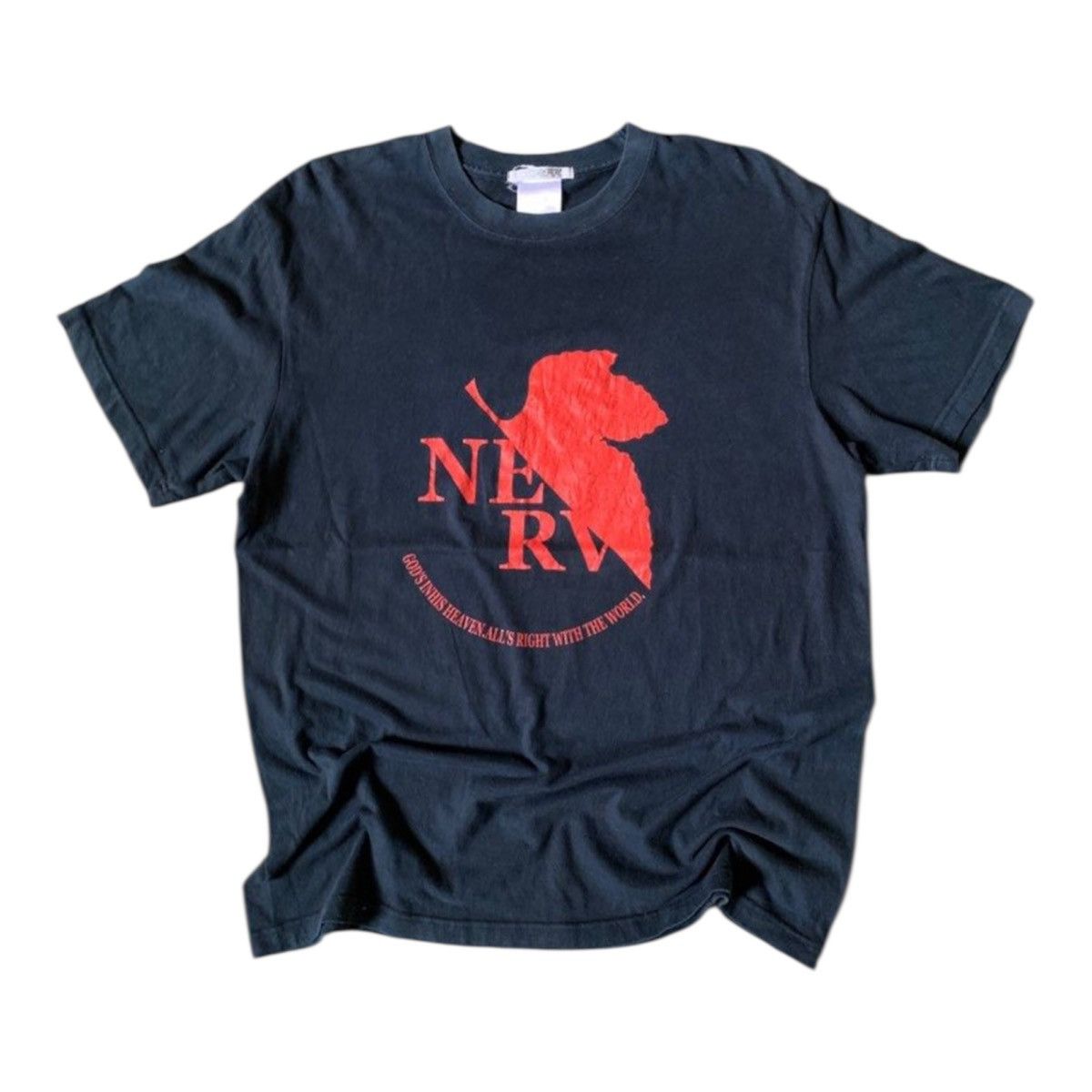 Anime × Japanese Brand × Vintage NERV NEON GENESIS EVANGELION ANIME cospa manga TEE Size US XL / EU 56 / 4 - 1 Thumbnail