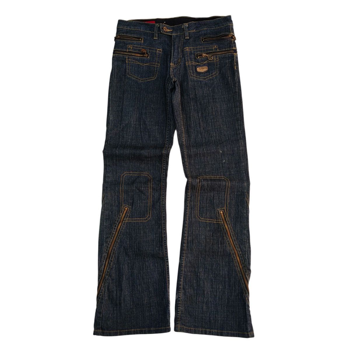 Pepe Jeans Vintage Y2K Pepe Jeans Dark Wash Zipper Pocket Denim Size US 30 / EU 46 - 1 Thumbnail