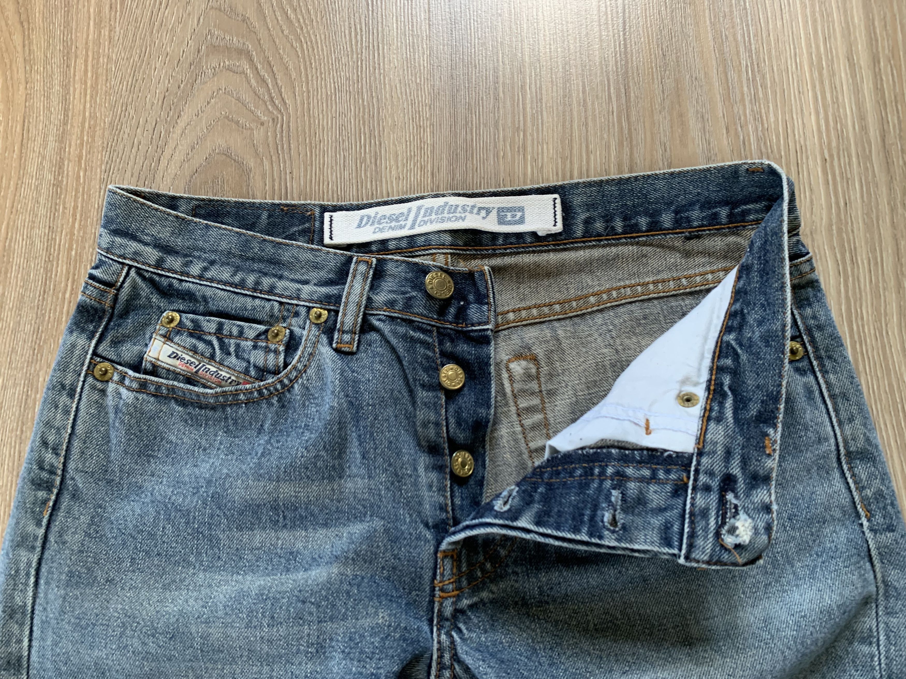 Diesel Vintage Diesel Industry Denim Division RR55 Jeans Size 26" / US 2 / IT 38 - 5 Thumbnail