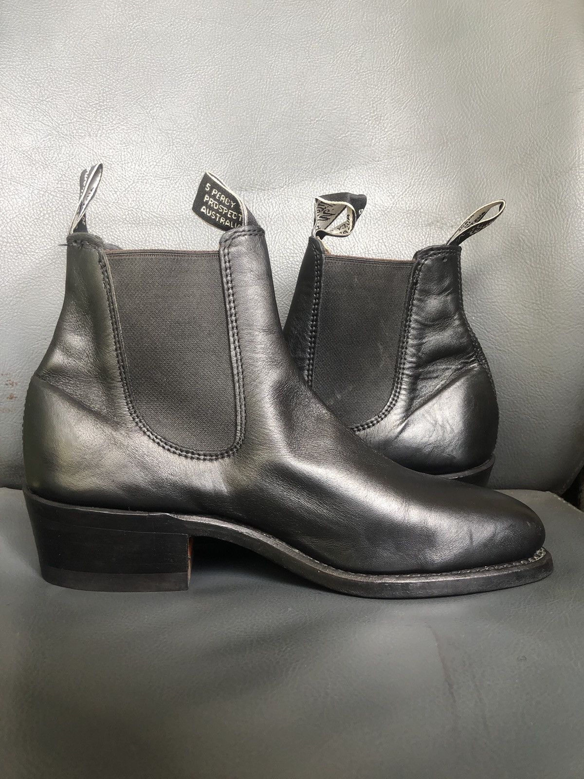 R.M. Williams R.M William’s Black Leather Chelsea Boot Women’s Size 4 G Size US 6.5 / IT 36.5 - 5 Thumbnail
