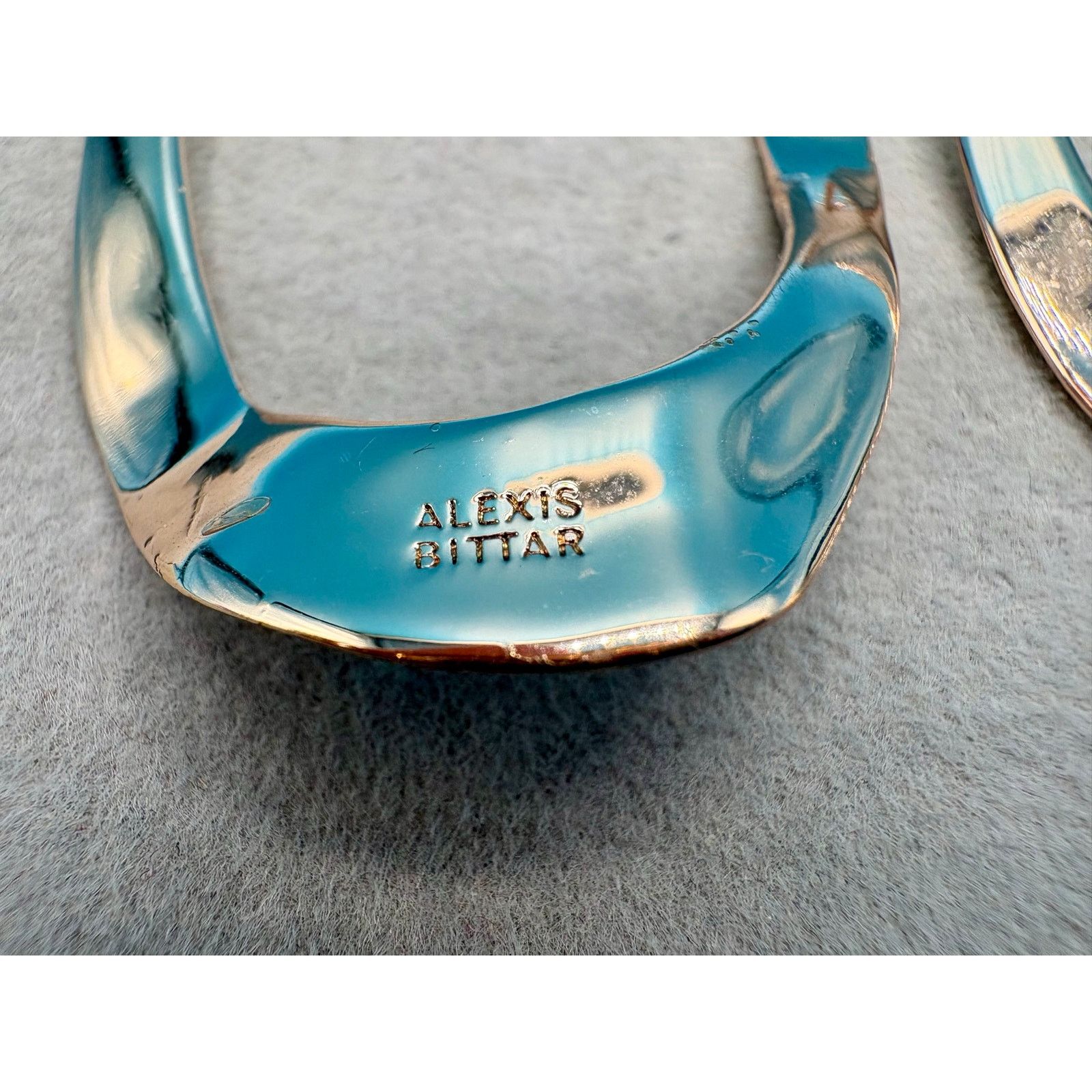 Alexis Bittar Elegant Alexis Bittar Rose Gold Plated Drop Earrings Size ONE SIZE - 2 Thumbnail