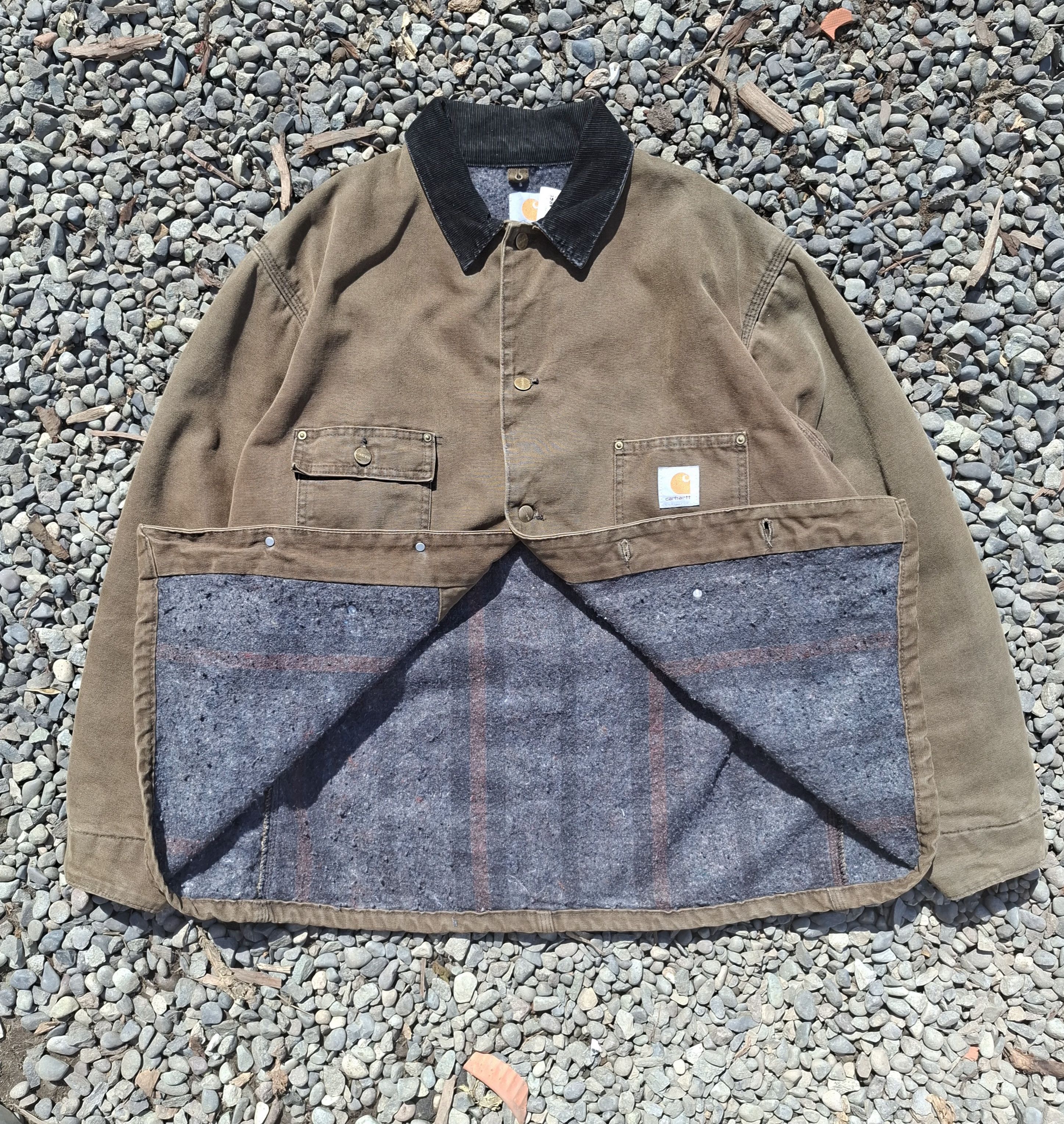 Carhartt VTG Carhartt Chore Coat Size US XL / EU 56 / 4 - 2 Thumbnail