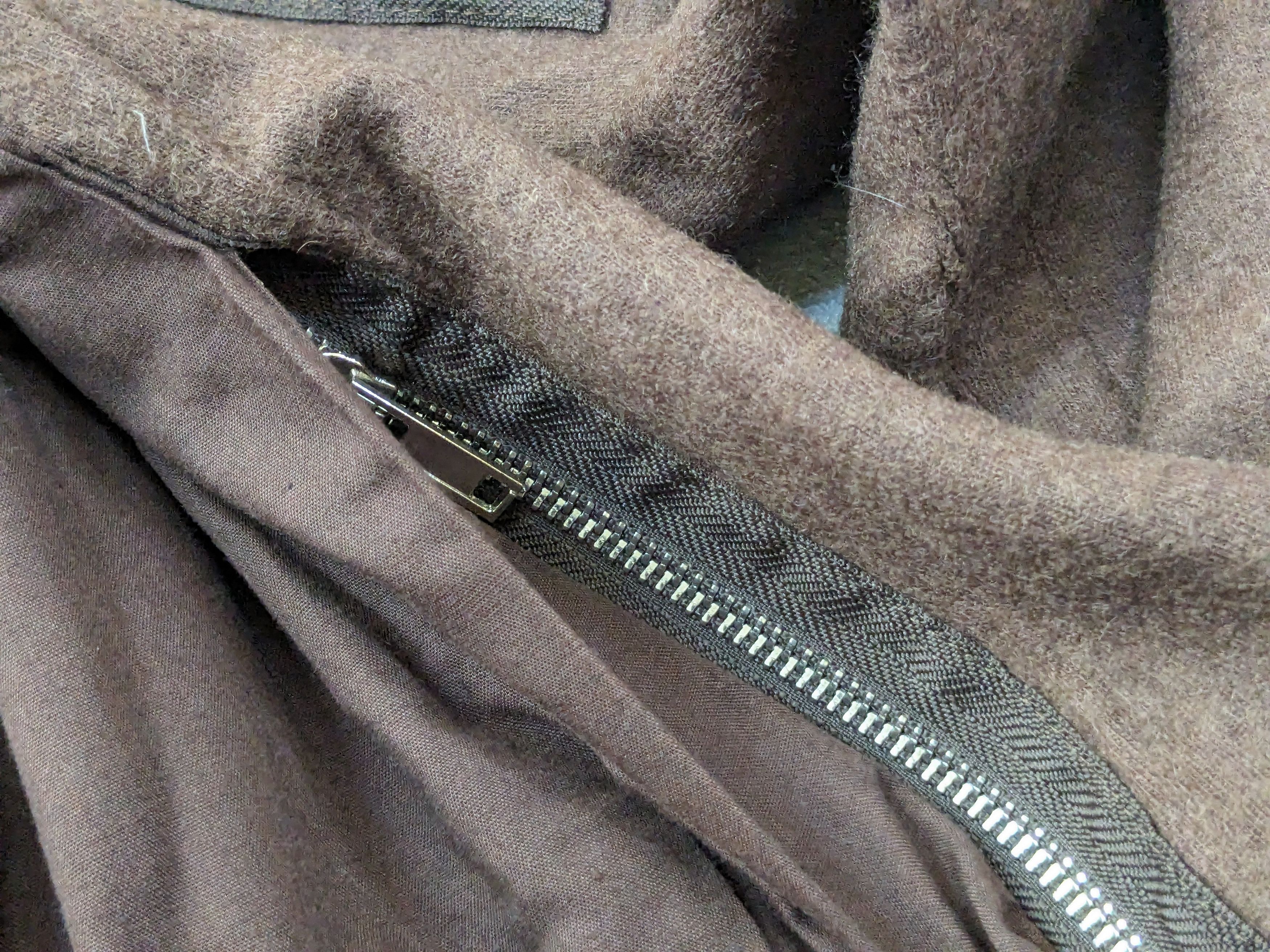 Rick Owens Rick Owens Globa Jacket Wool Medium Zip Up Asymmetrical Zip Size US M / EU 48-50 / 2 - 7 Thumbnail