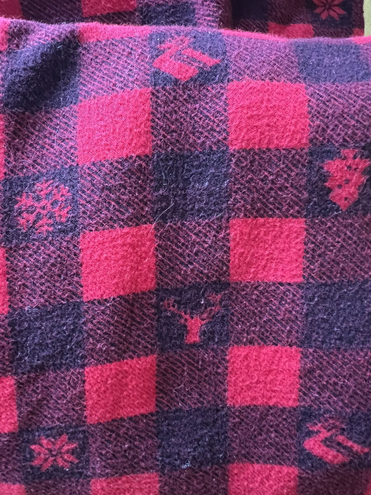 Woolrich Woolen Mills Woolrich Vintage Plaid Flannel Shirt Red Black Medium Size M / US 6-8 / IT 42-44 - 4 Thumbnail