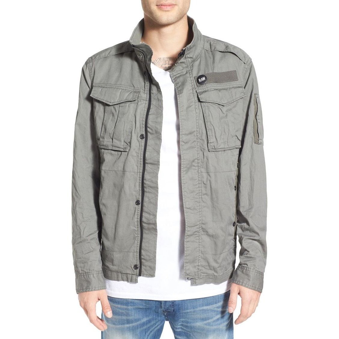 G-Star G-Star RAW 'Rovic - Orpheus' Shirt Jacket - Size XL Size US XL / EU 56 / 4 - 1 Thumbnail
