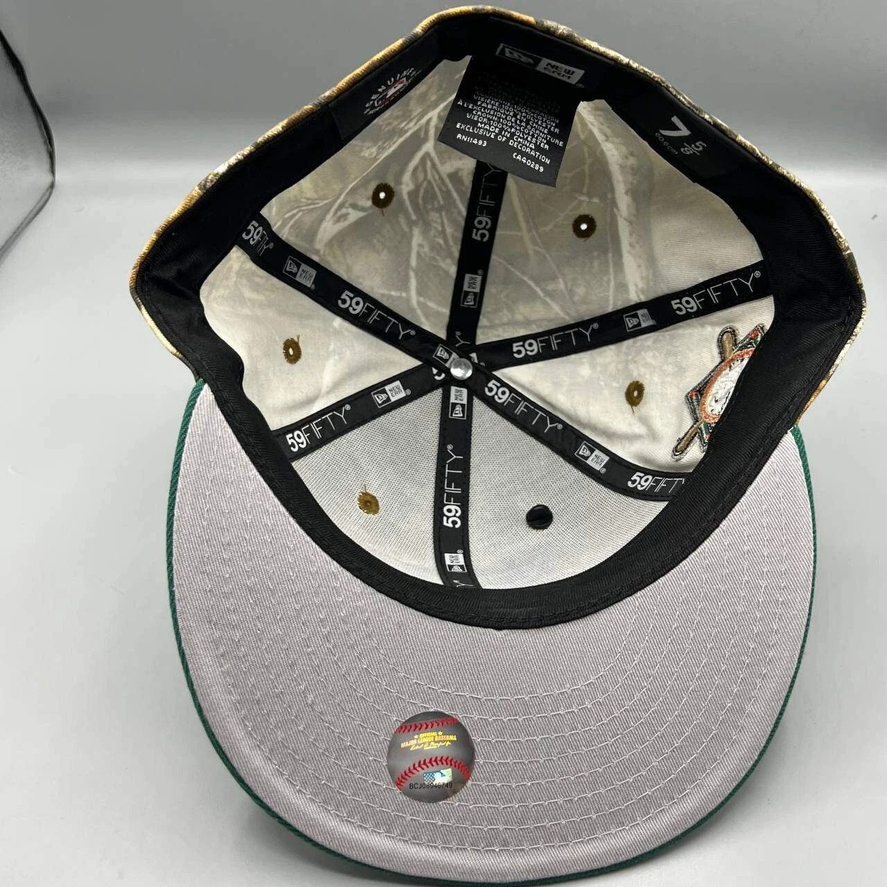 New Era Jackie Robinson #42 Dodgers Hat Men 7 5/8 Realtree Fitted Size ONE SIZE - 2 Thumbnail