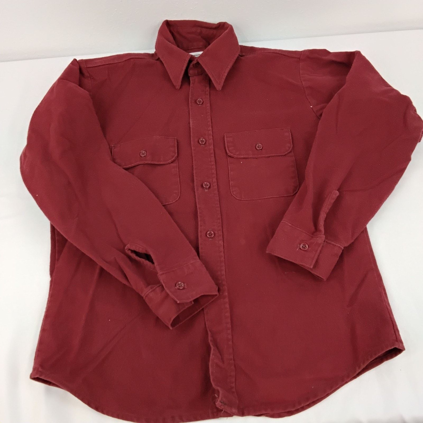 FiveBrother Five Brothers Flannel Shirt Men's 100% Cotton VTG 70's UNION Size US M / EU 48-50 / 2 - 6 Thumbnail