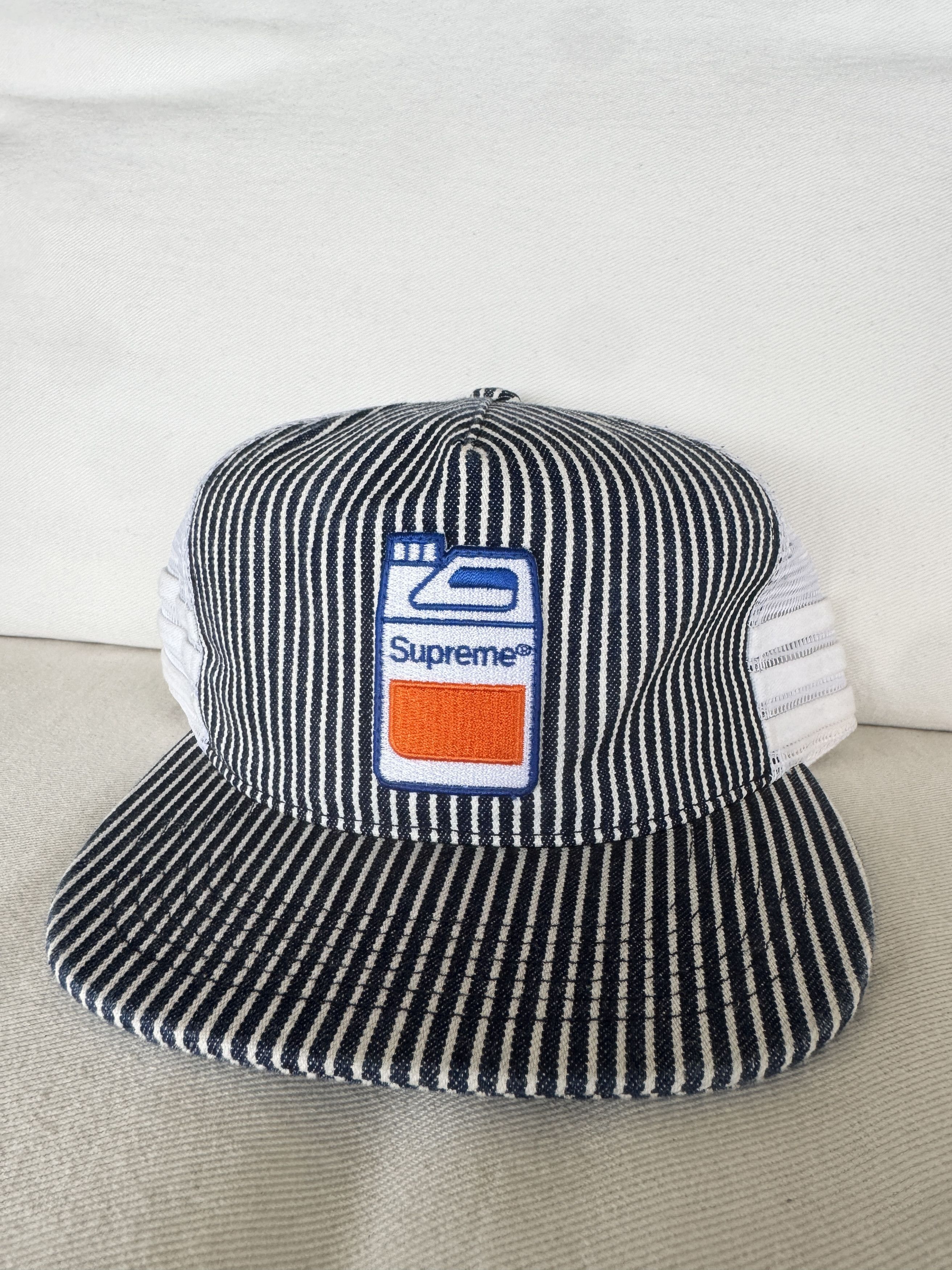 Supreme Supreme Pinstripe Hat Size ONE SIZE - 1 Thumbnail
