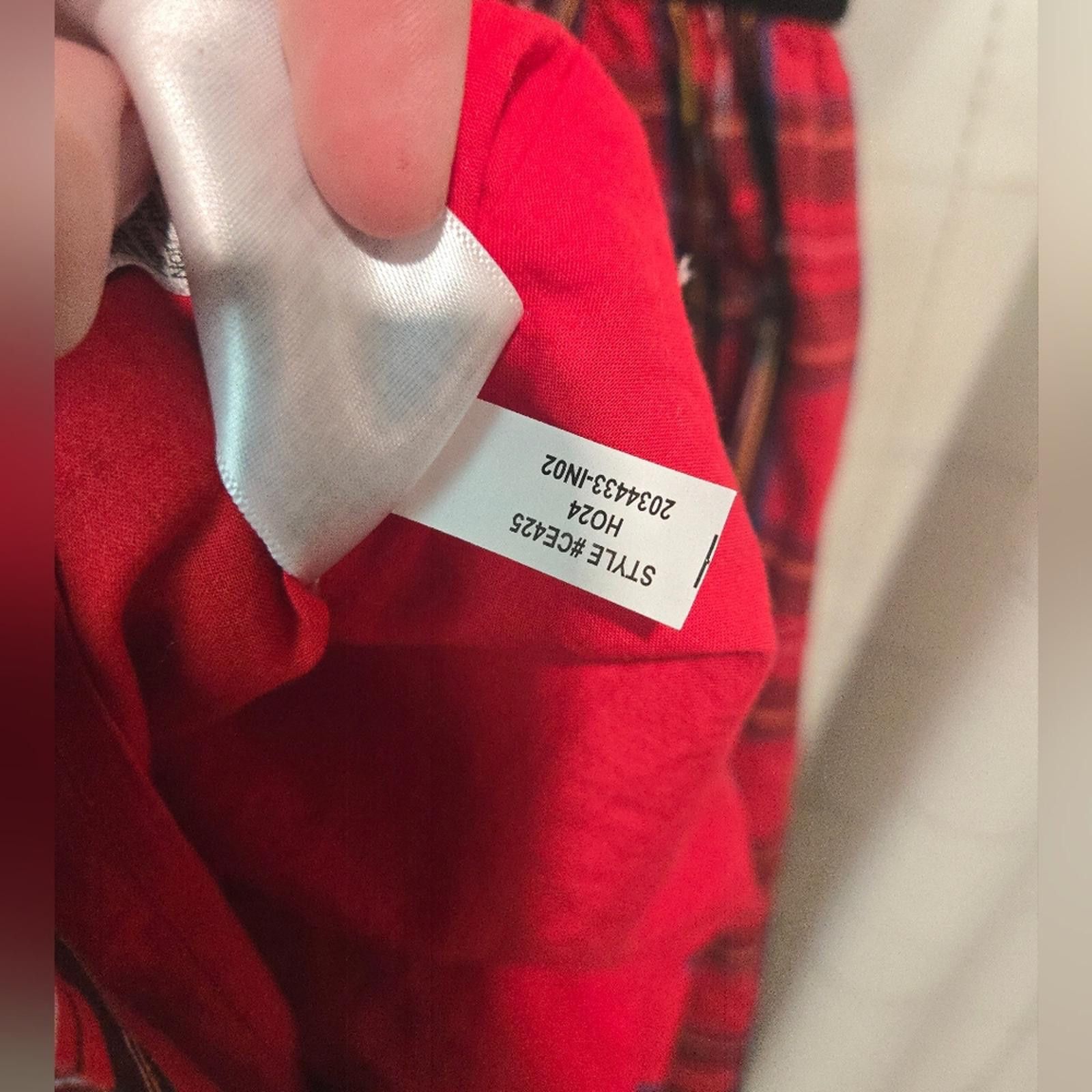 Designer Crewcuts Girls' Flutter-Sleeve Tartan Dress Size ONE SIZE - 9 Thumbnail
