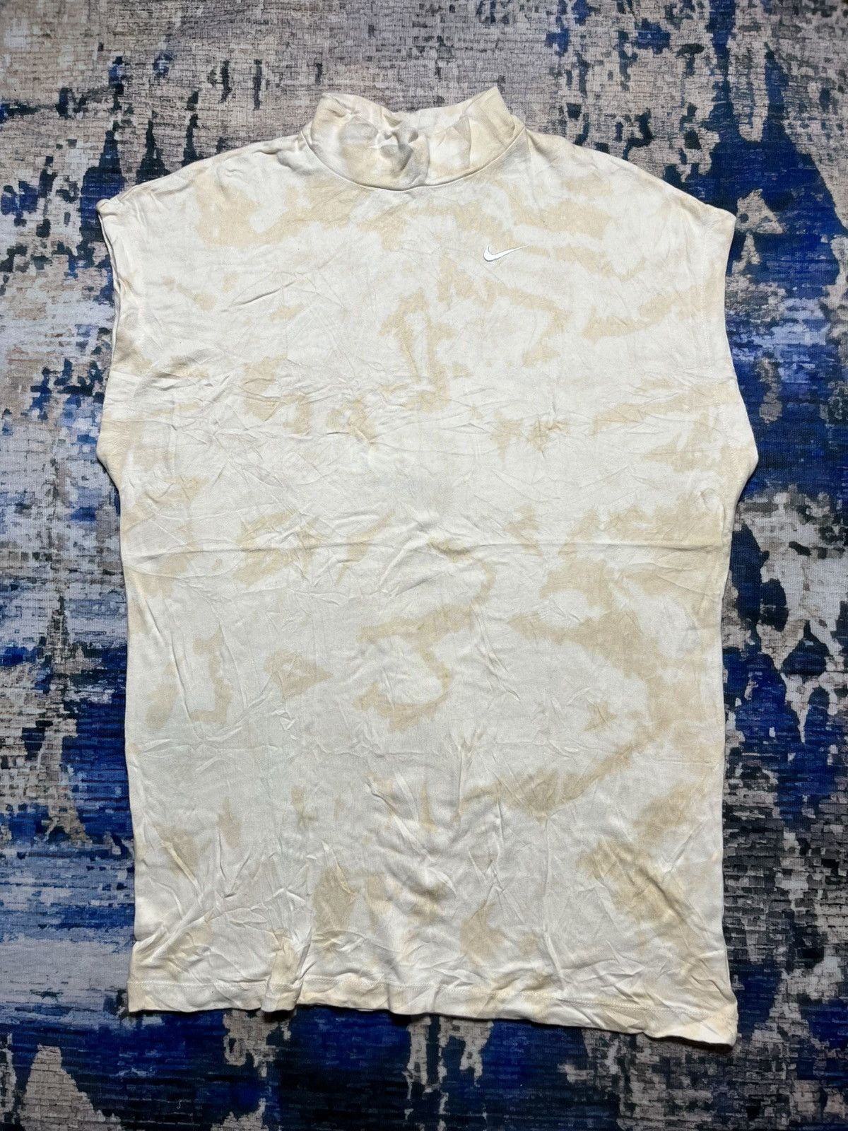 Nike 🔥Nike Acid Wash Tye Dye Side Swoosh Logo Tank Top Size US M / EU 48-50 / 2 - 1 Thumbnail